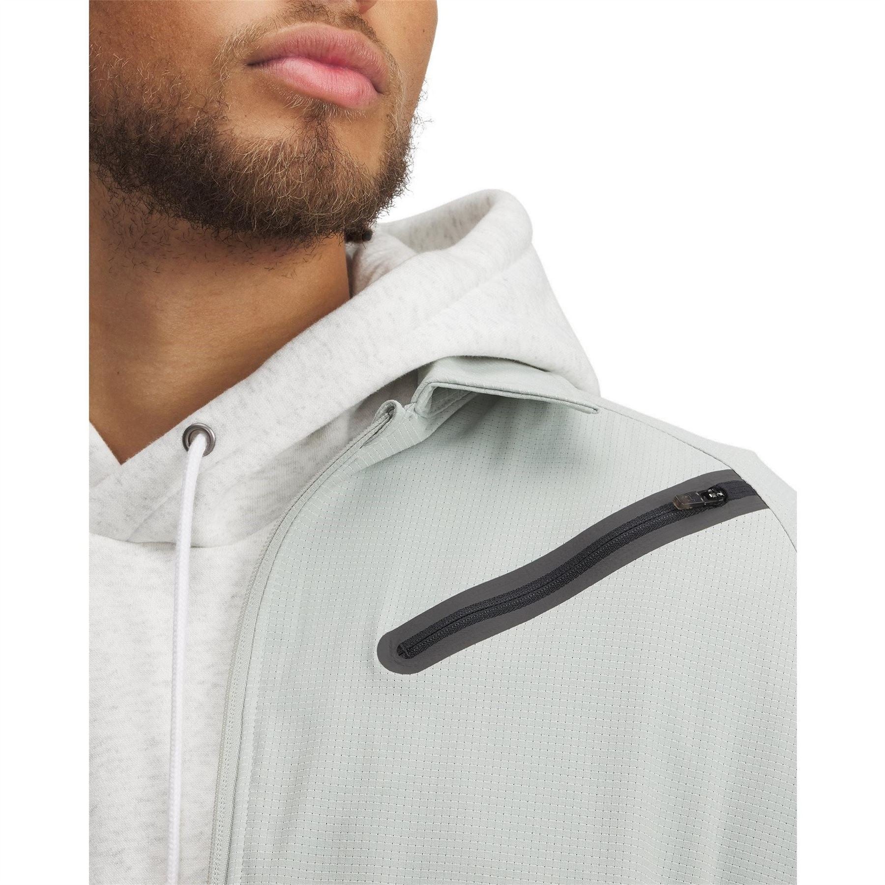 Under Armour Solid Patterned Bomber Jacket with Zipped Pocket