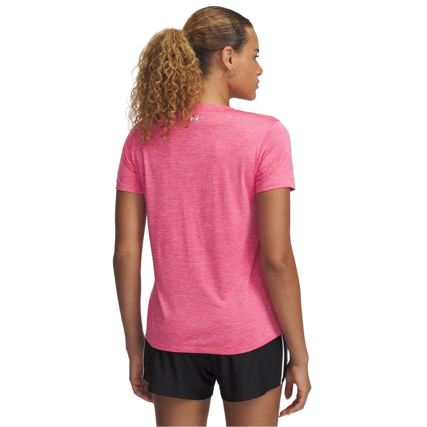 Under Armour Womens Armour Tech™ Twist V Neck Short Sleeve