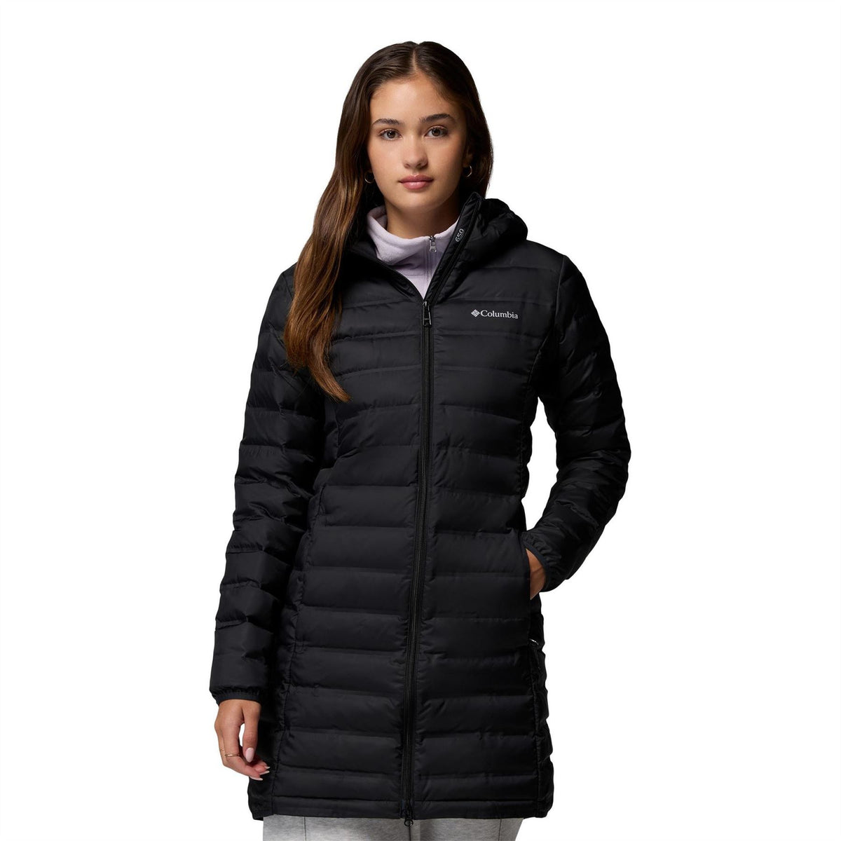 Columbia Womens Lake 22 Long Down Jacket