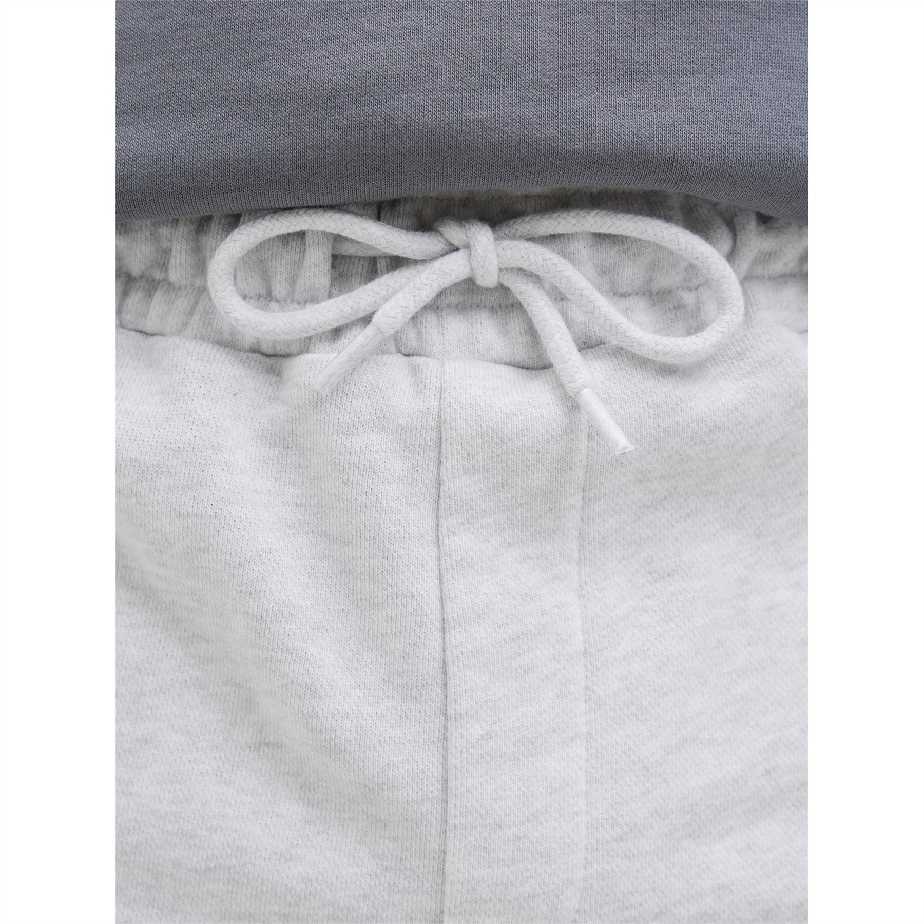 Jack and Jones Solid Bermuda Sweat Shorts with Elasticated Waistband