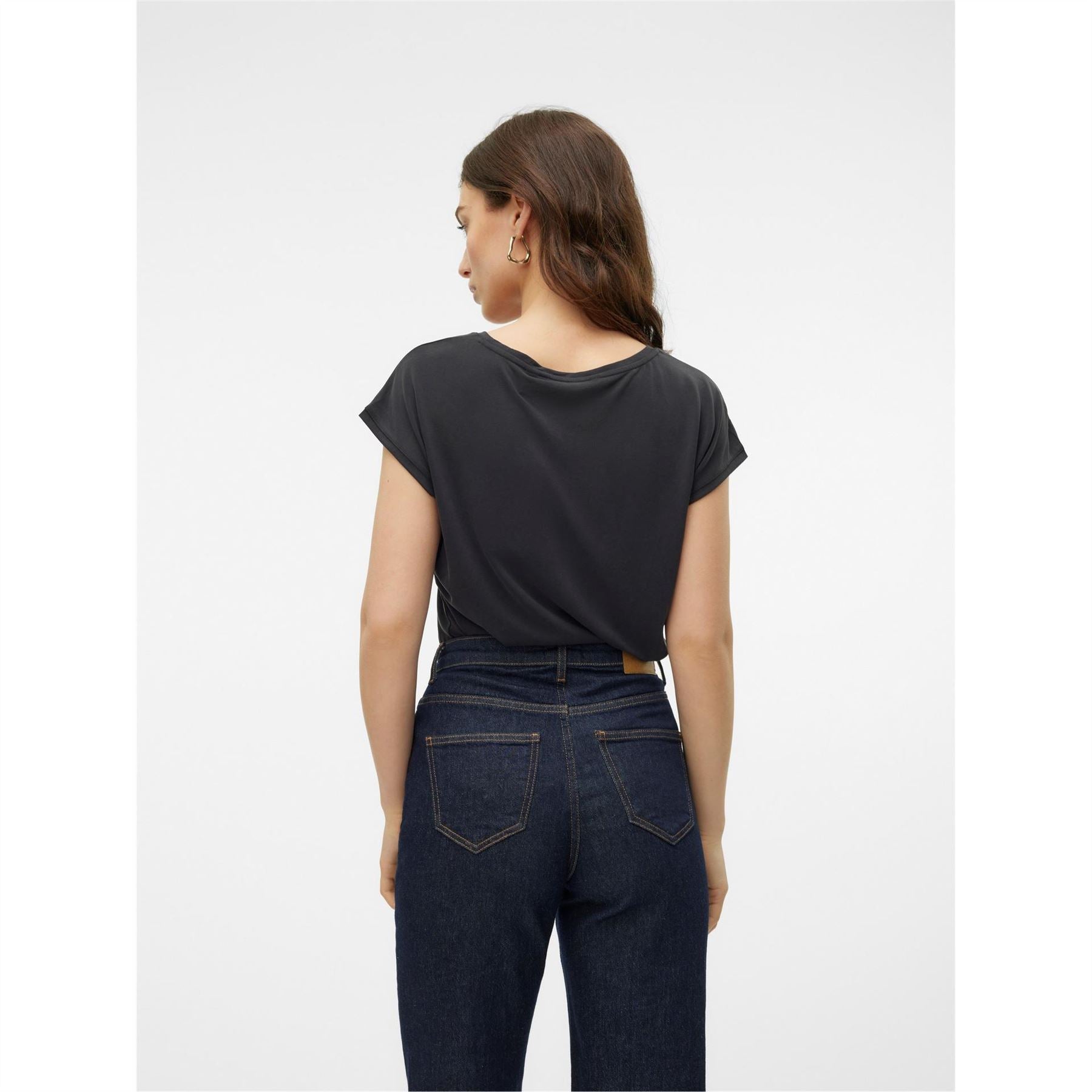 Vero Moda Filli Short Sleeve V Neck Regular Fit T-Shirt