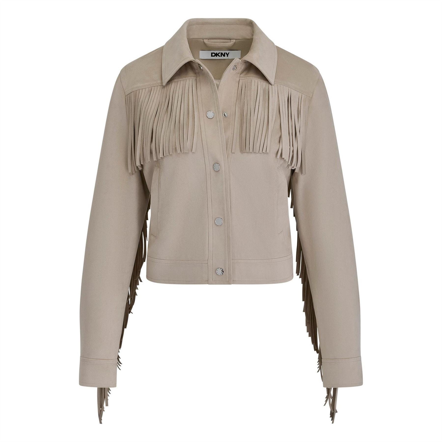 DKNY Fringe Jacket