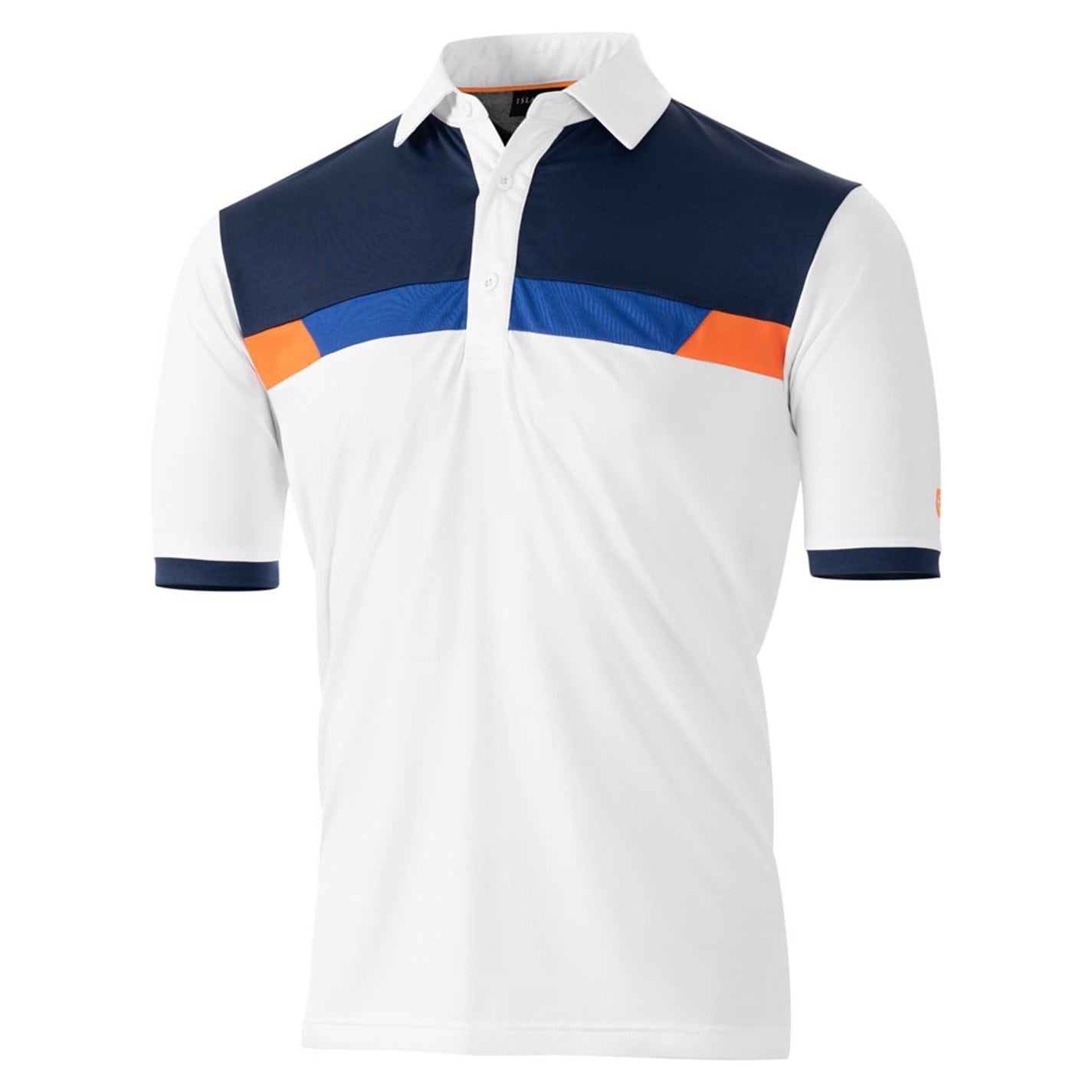 Island Green Panelled Short Sleeve Regular Fit Shirt