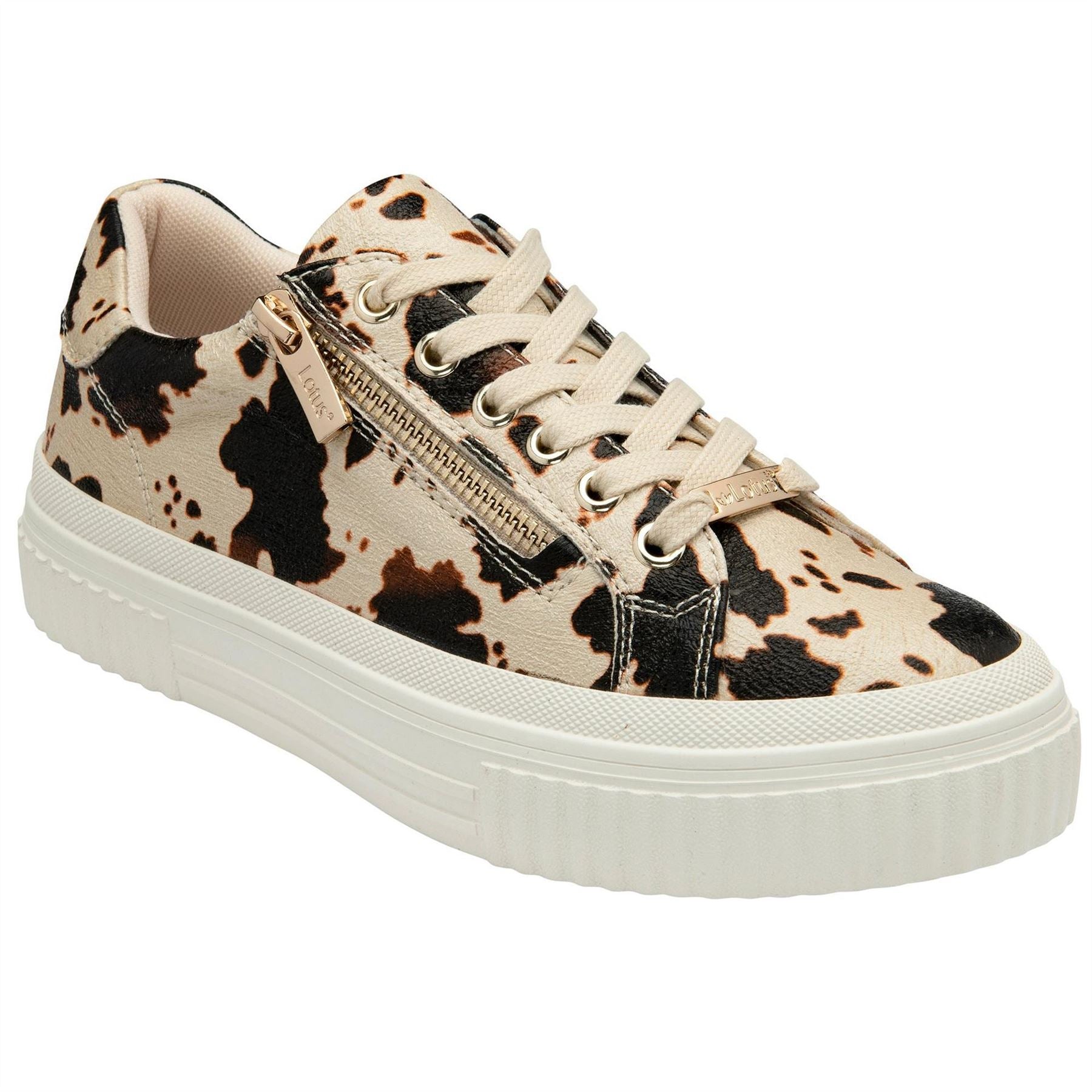 Lotus Shoes Alexa Low Top Lace-Up Trainers