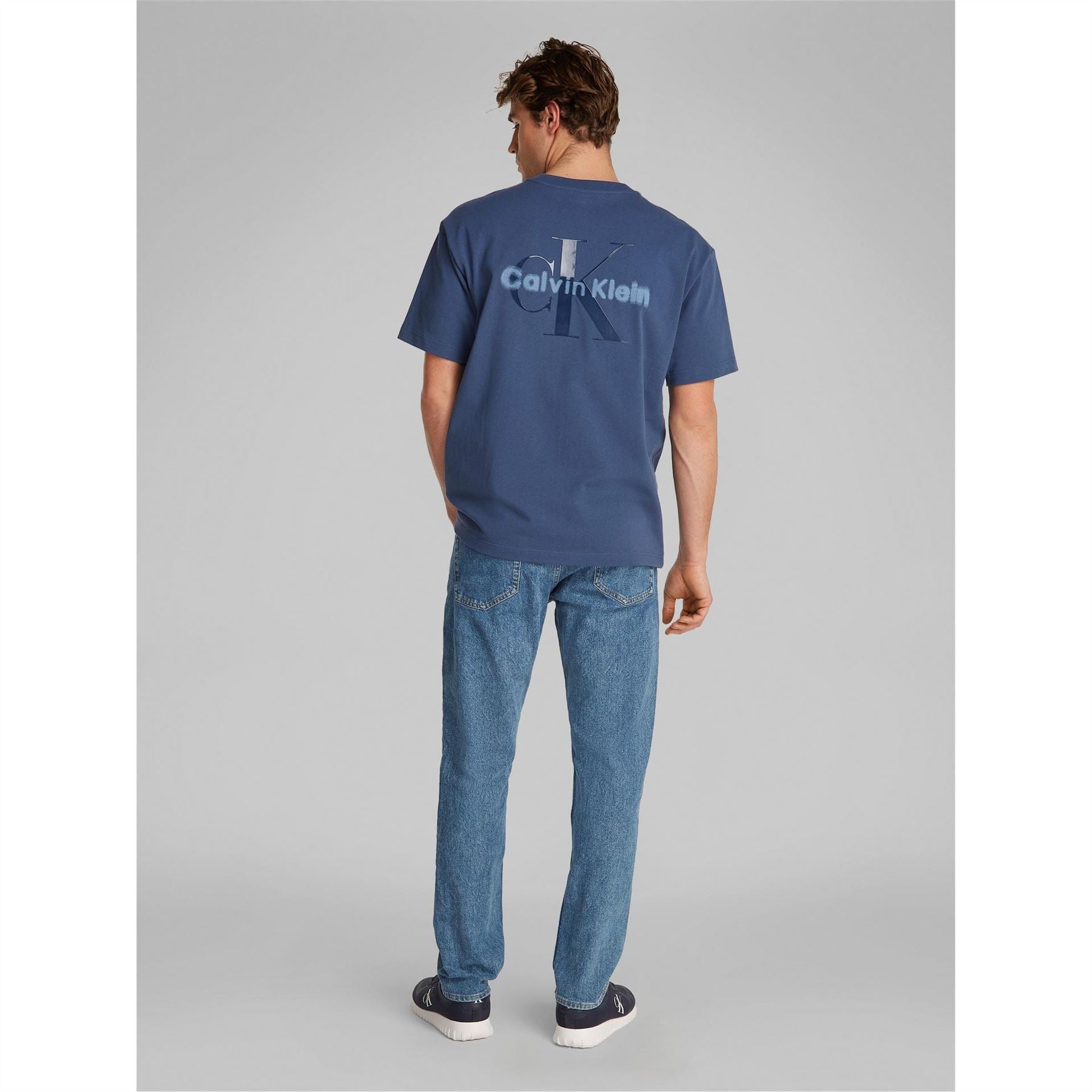 Calvin Klein Jeans Regular Fit Crew Neck Monologo T-Shirt