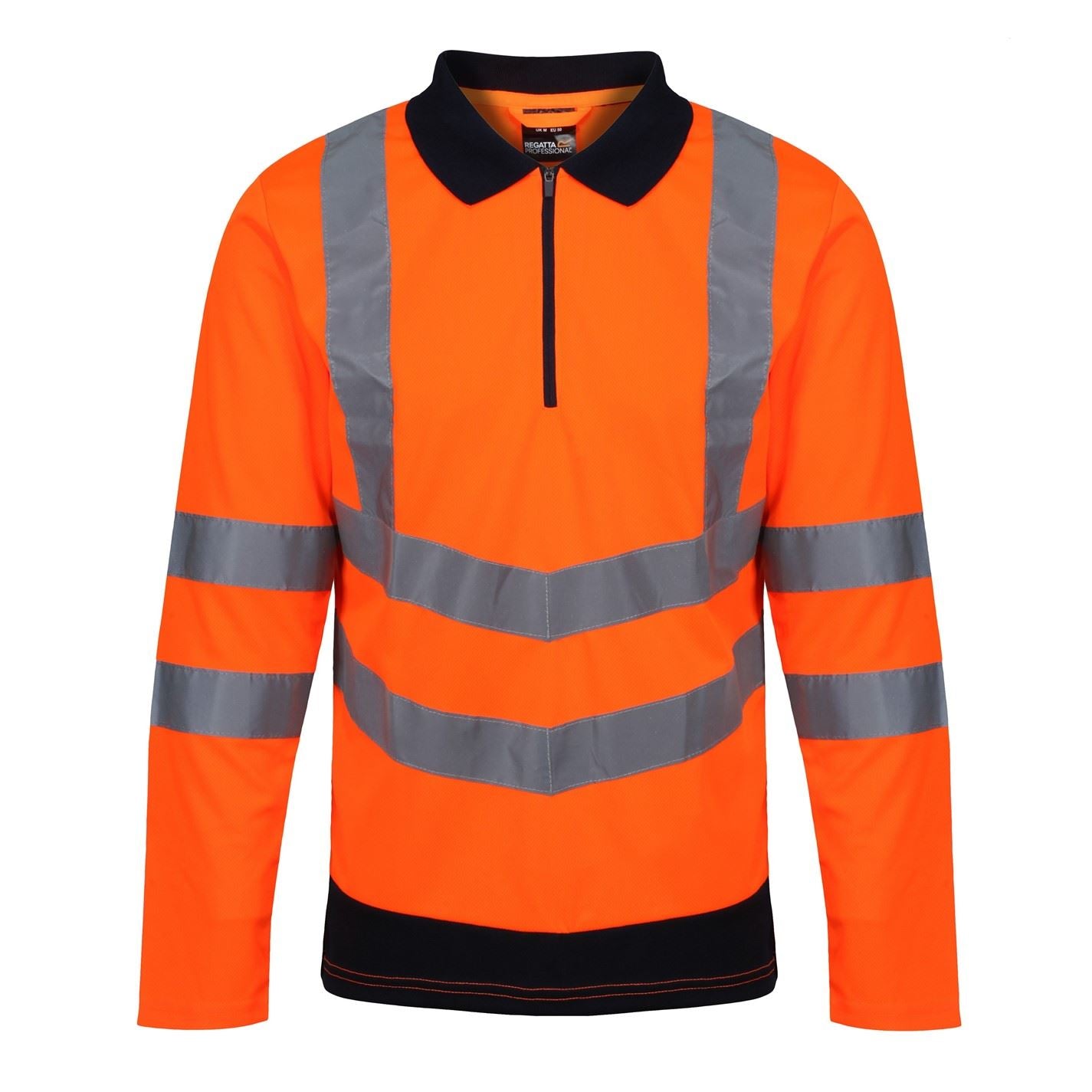 Regatta Regular Fit Long Sleeve Polo Shirt