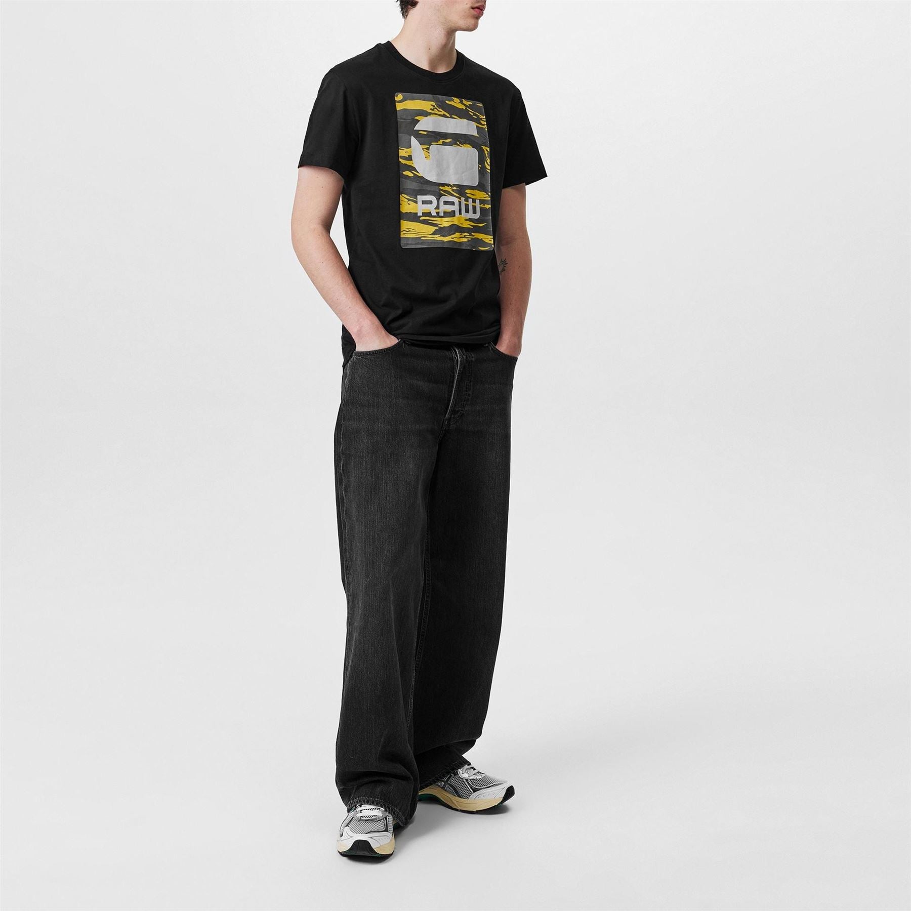 G Star Camo Large Genie Regular Fit T-Shirt