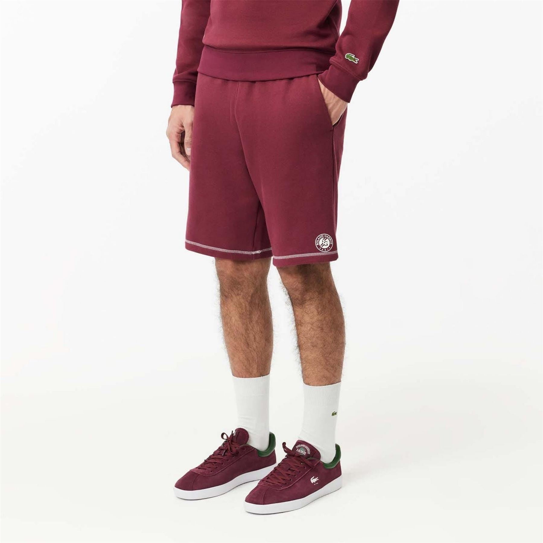 Lacoste Garros Edition Fleece Tennis Shorts