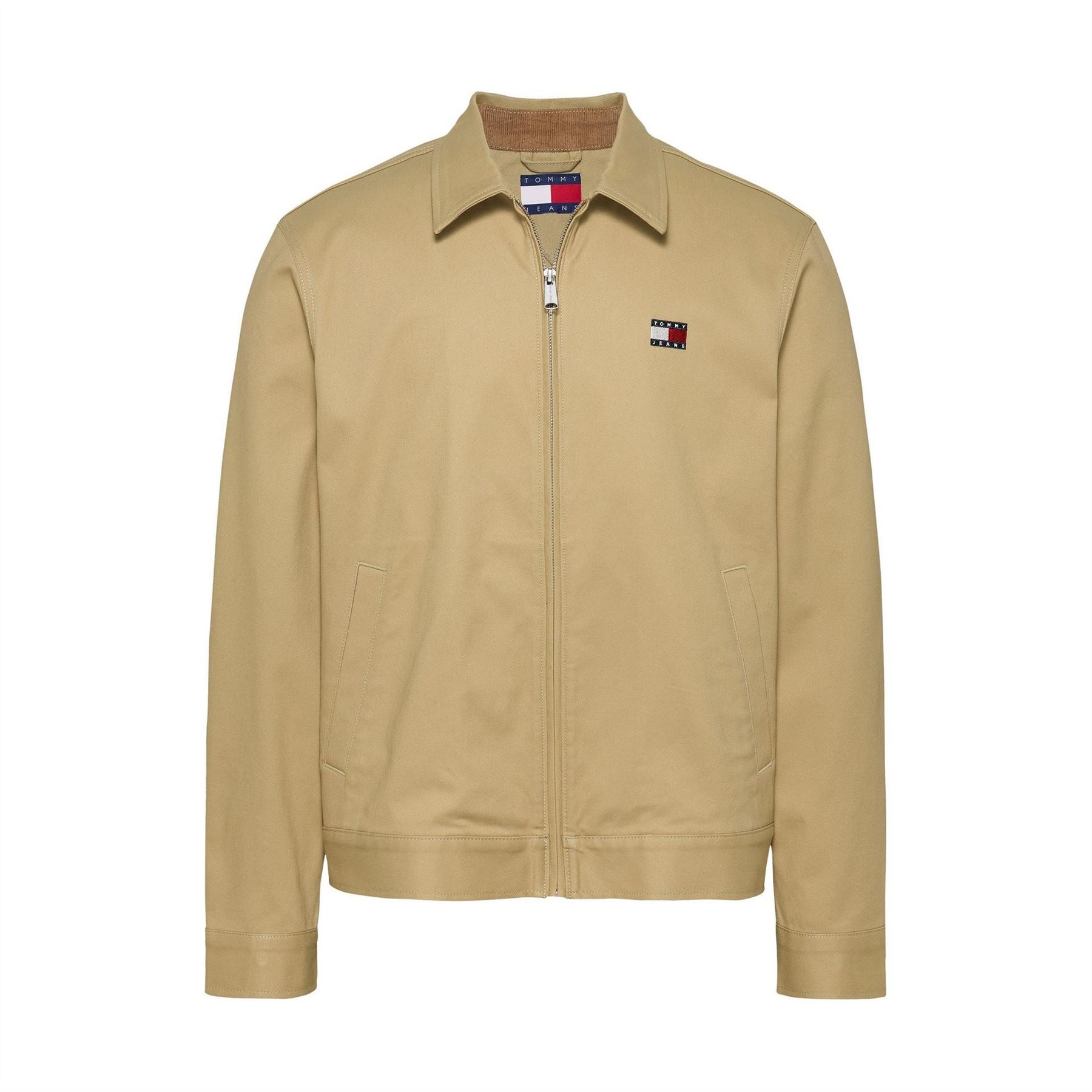 Tommy Jeans Hooded Ribbed Cuff Relaxed Fit Overshirt