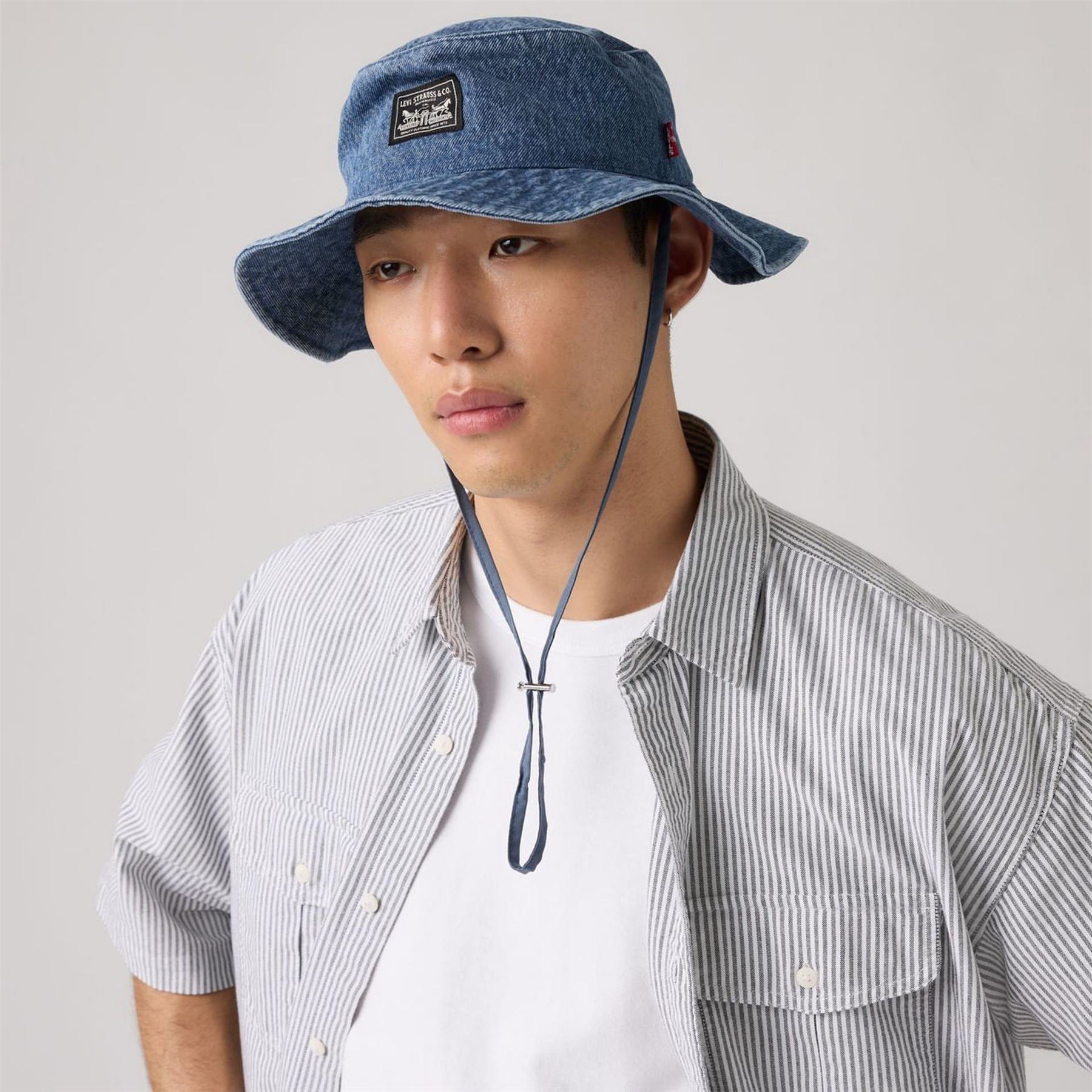 Levis Drawstring Bucket Hat O