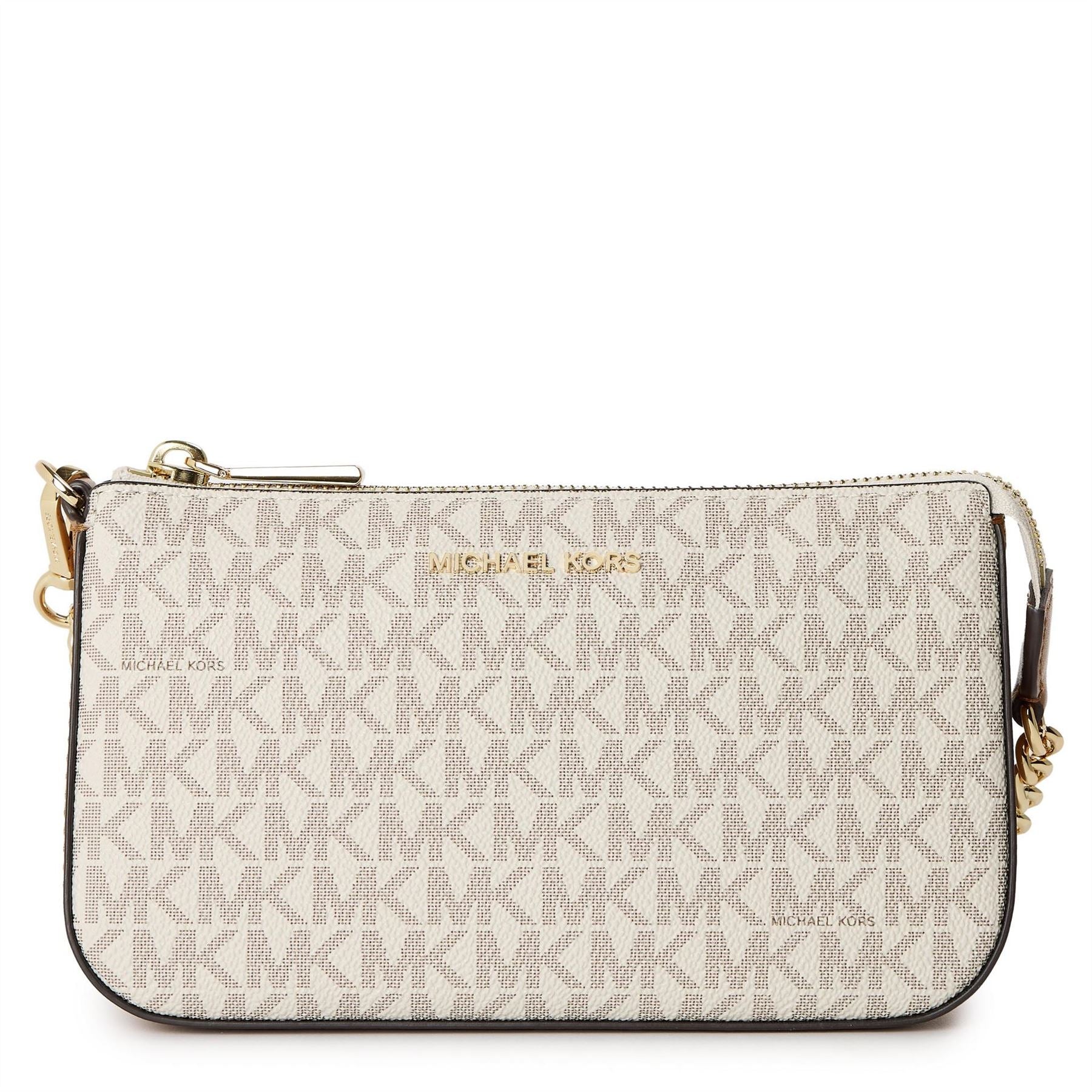 MICHAEL Michael Kors Jet Set Signature Chain Clutch Bag