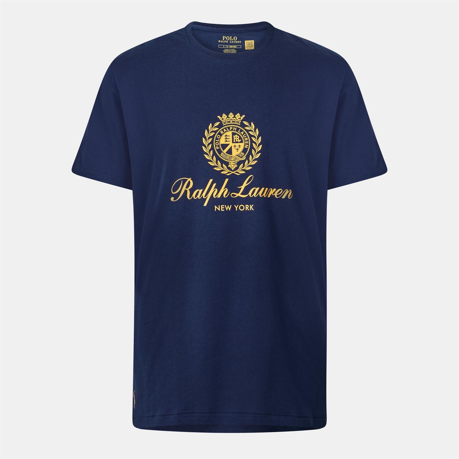 Polo Ralph Lauren Crest Logo Print Regular Fit Crew Neck T-Shirt