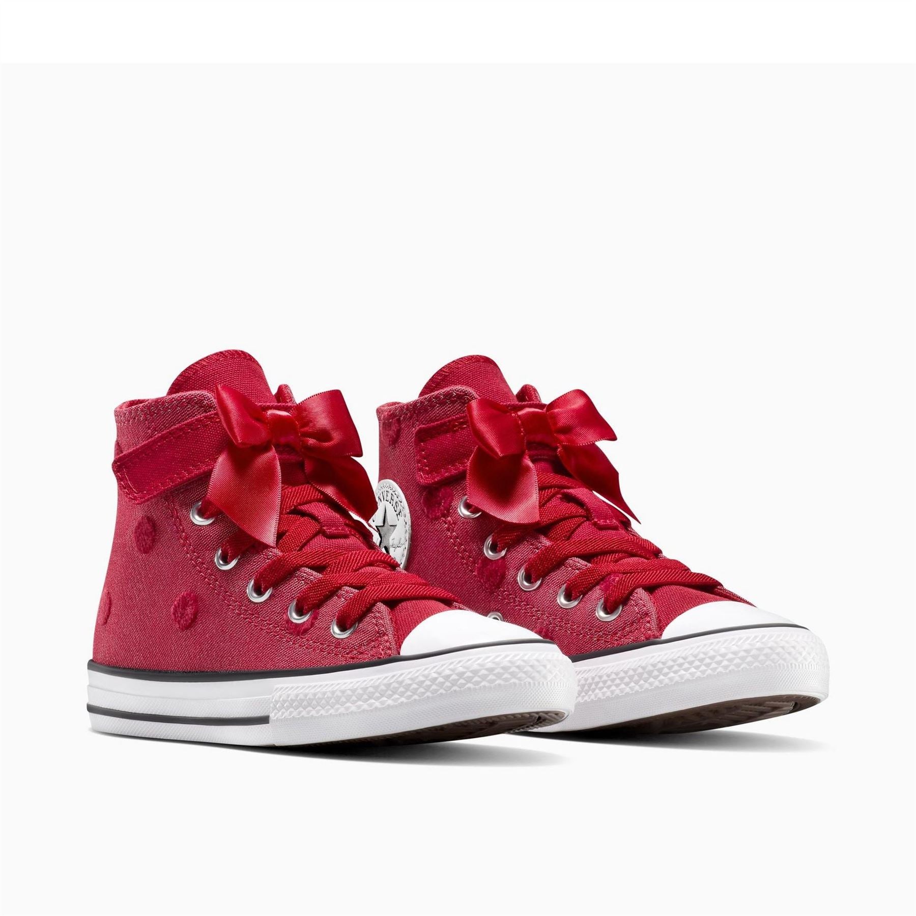 Converse Kids Chuck Taylor All Star Bow Canvasas High Top Trainers