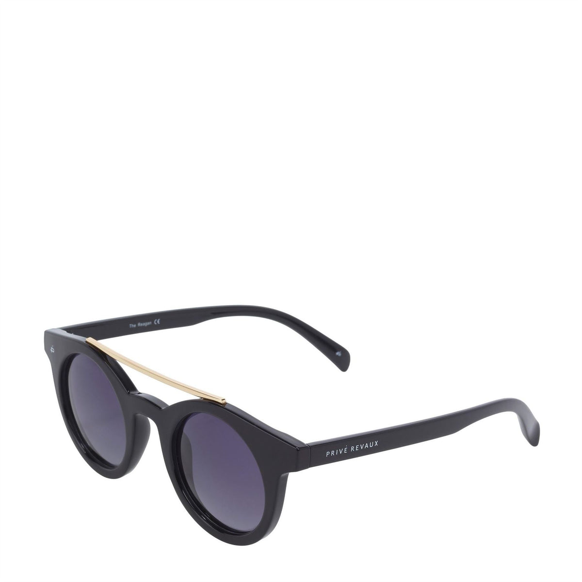 Prive Revaux R The Reagan Round Double Bridge Sunglasses