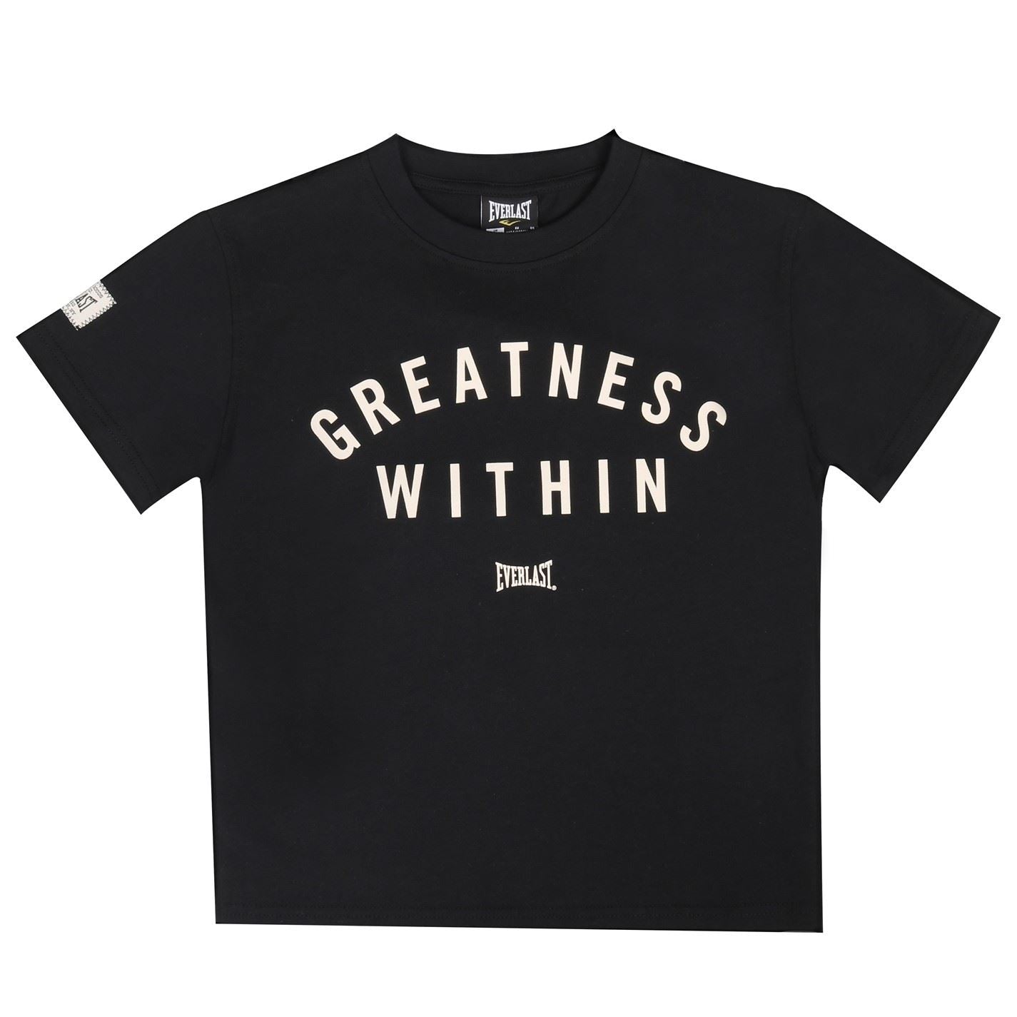 Everlast Oversize Fit Lettering Crew Neck T-Shirt
