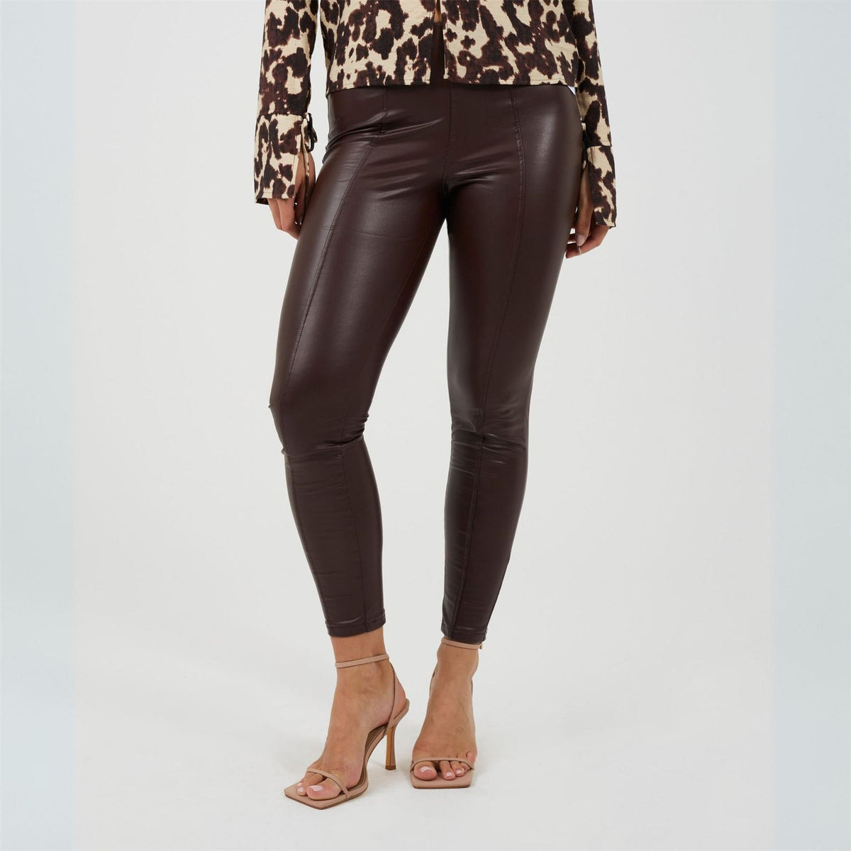 Brave Soul Faux Leather Trousers