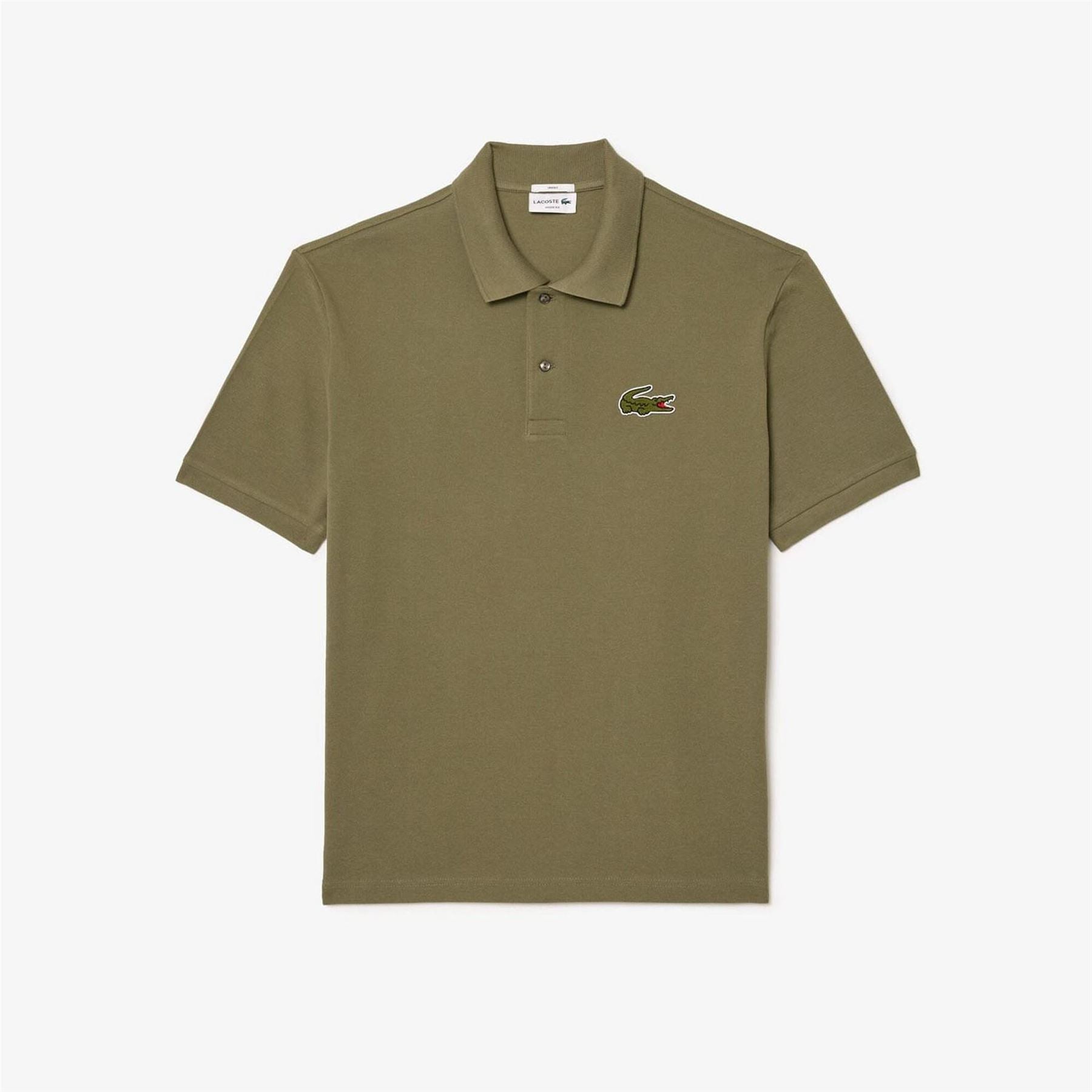 Lacoste Loose Fit L.12.12 Piqué Badge Polo Shirt