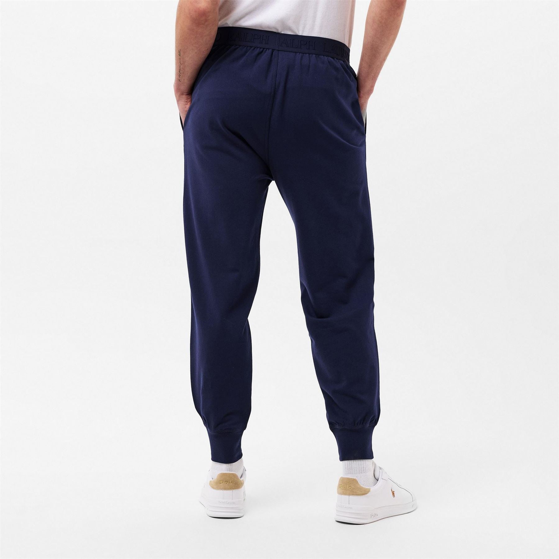 Polo Ralph Lauren Tonal Taped Closed Hem Jersey Joggers