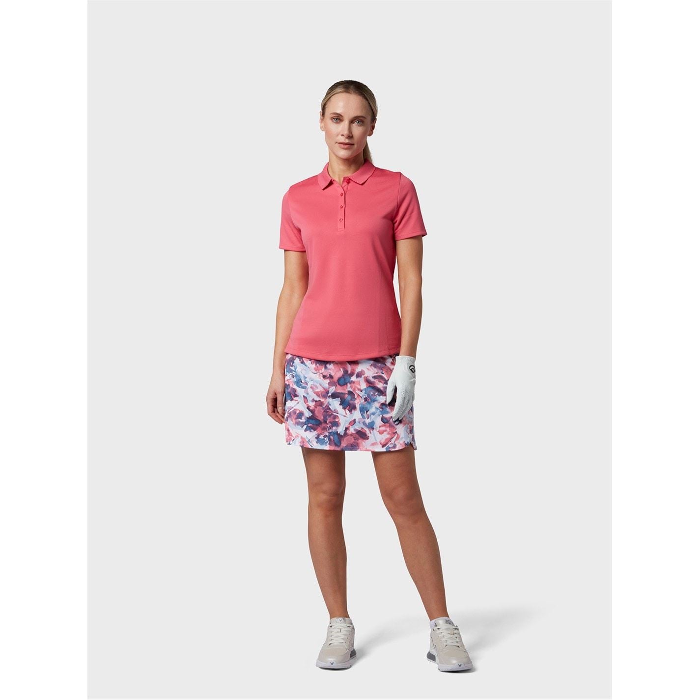 Callaway Collared Neck Short Sleeve Athletic Shirt