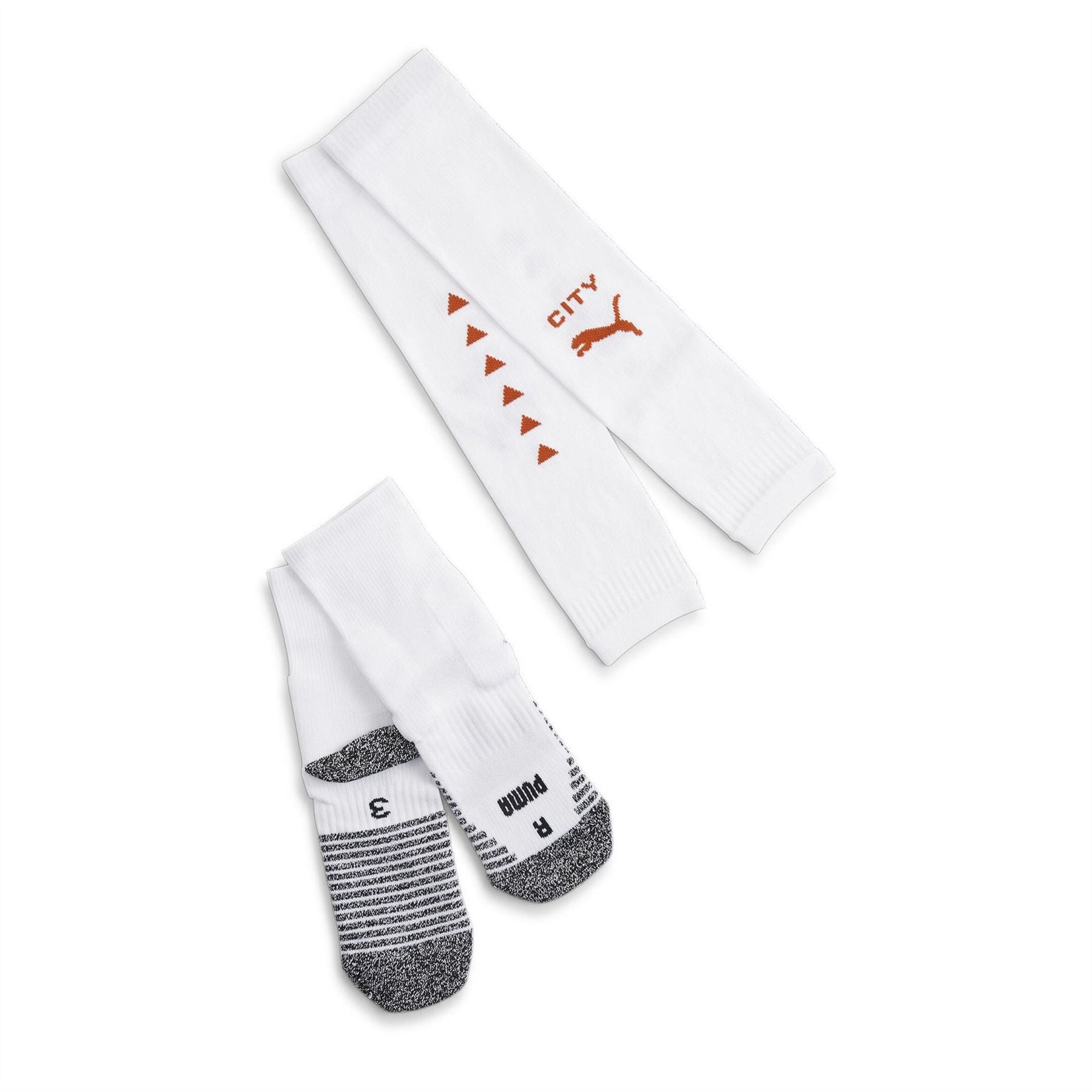 Puma Mens Mcfc Stacked Logo Socks Promo Football Sock