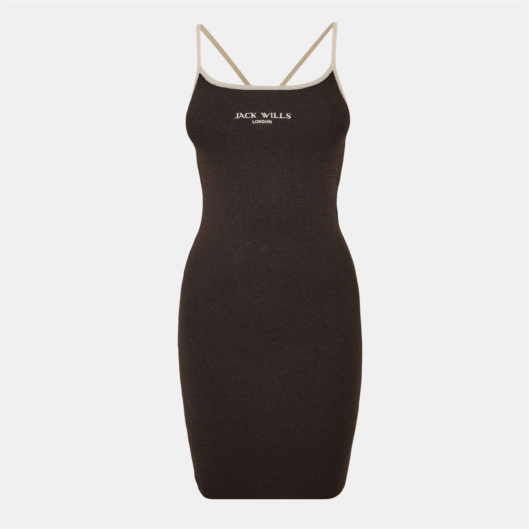 Jack Wills Lettering Sleeveless Mini Slip Dress