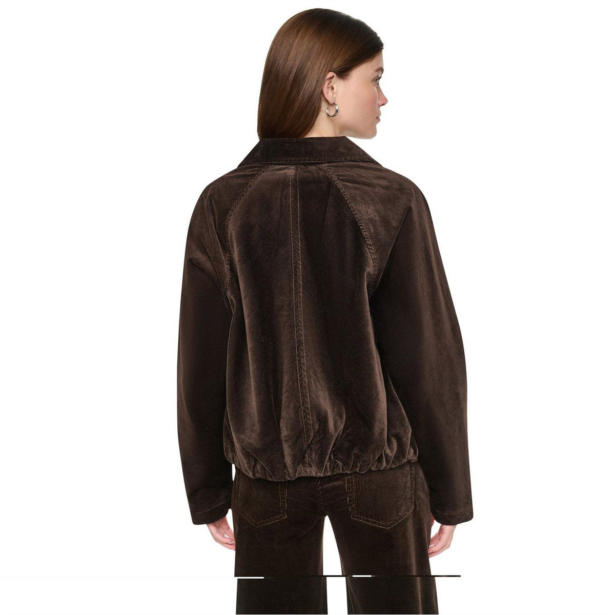 DKNY Corduroy Bubble Jacket
