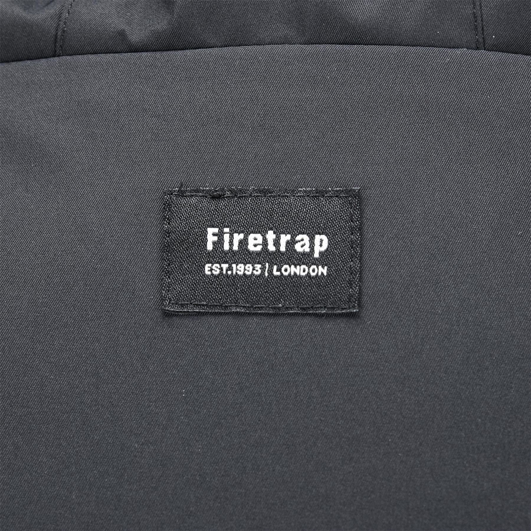 Firetrap Windproof Full Zip Hooded Rain Anorak