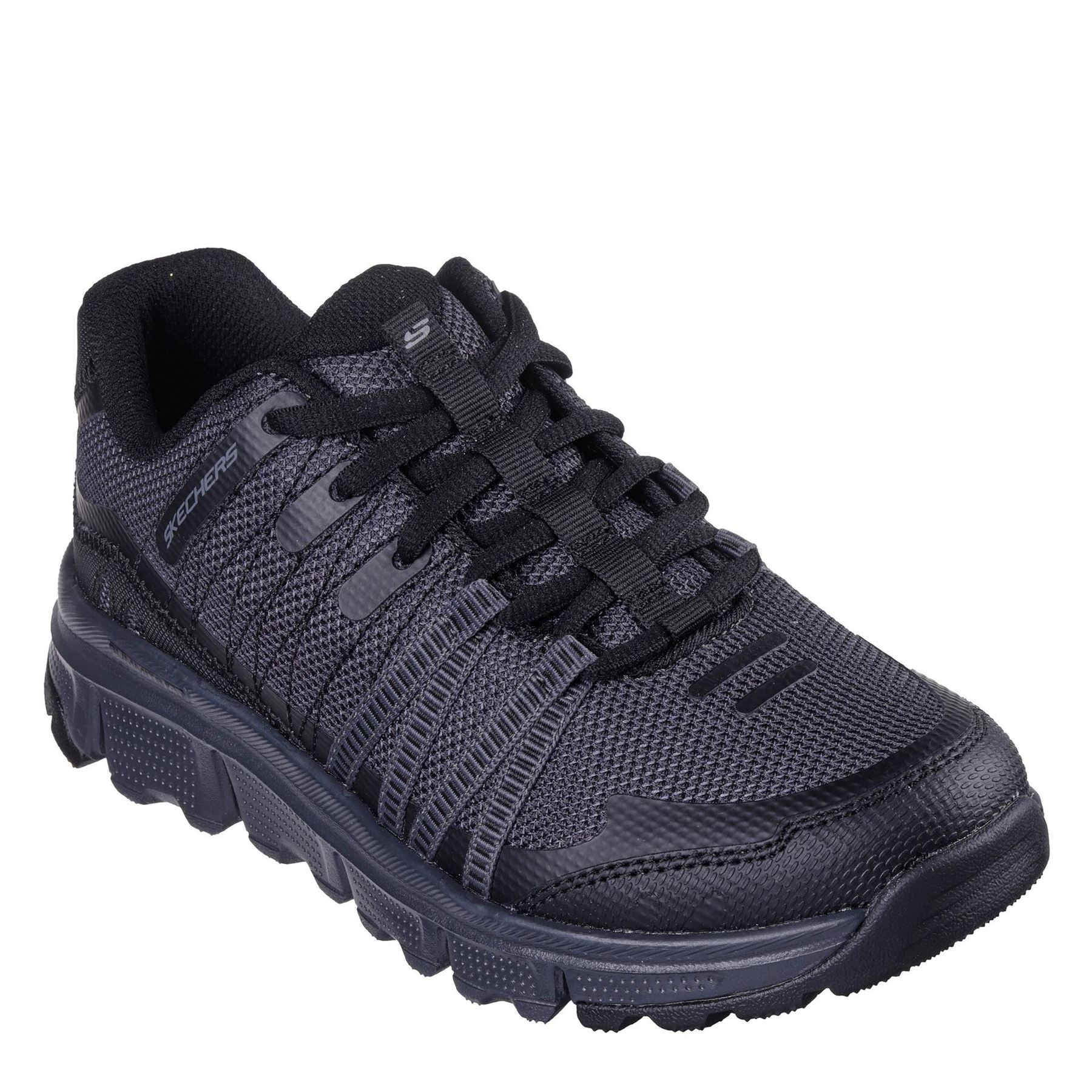 Skechers Womens Lace Up Sneaker W Hotmelt Over Slip On Trainers