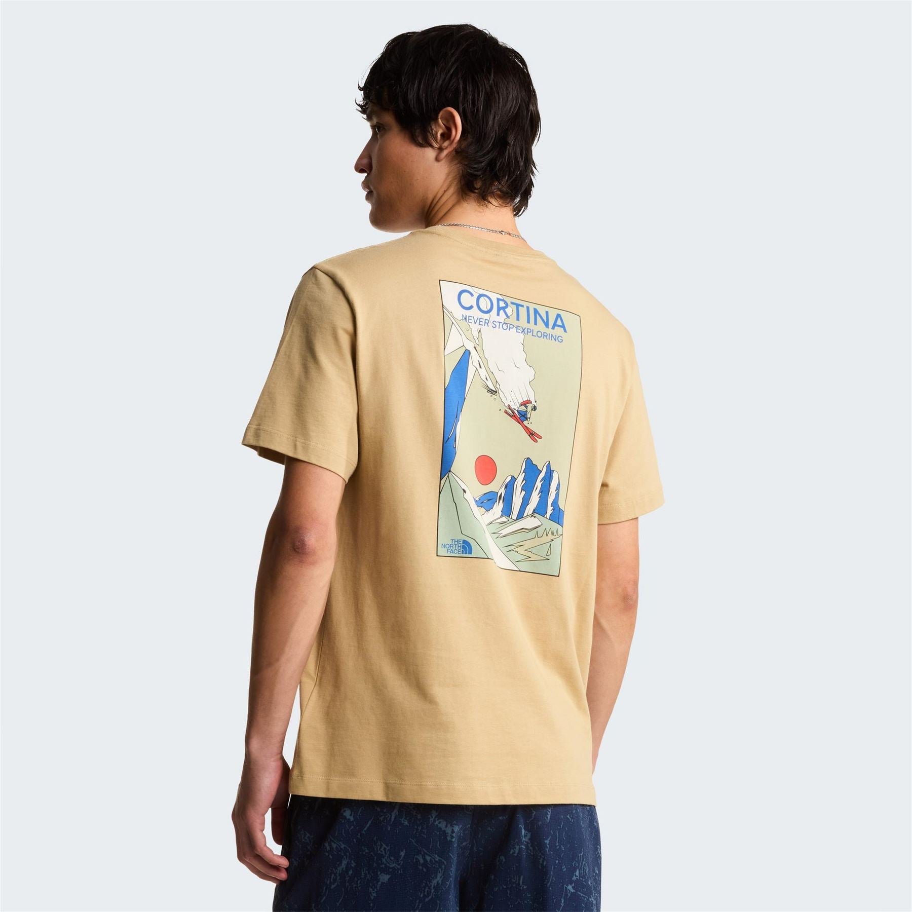 The North Face Mens Mountain Celebration T-Shirt