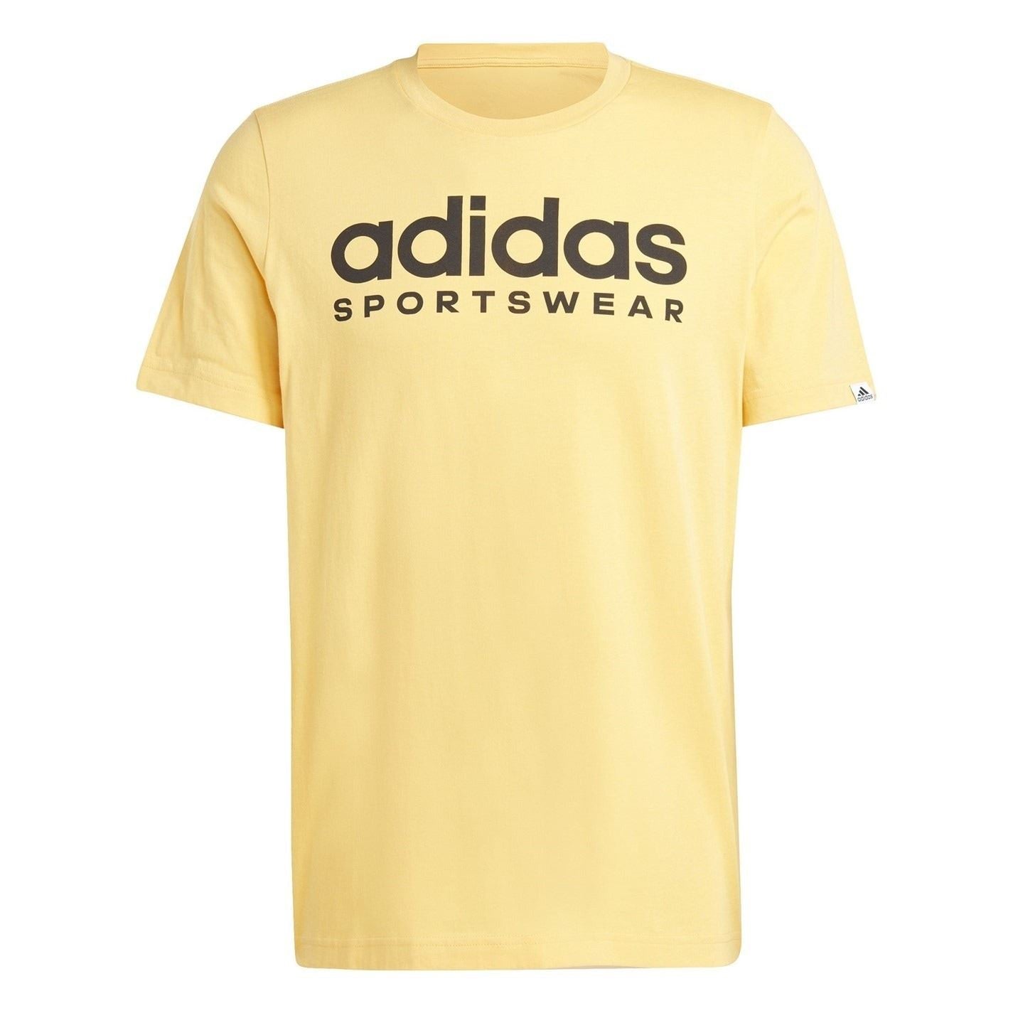 adidas Mens Essentials Single Jersey Logo T-Shirt
