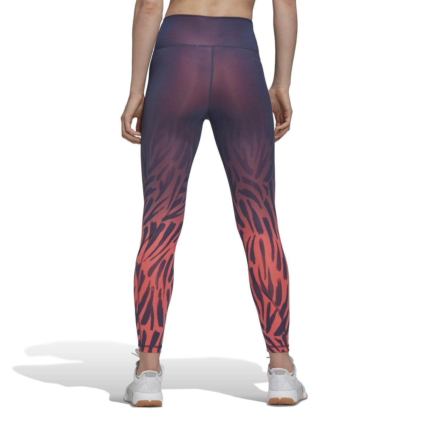 adidas Womens Optime Fierce Training 7 8 Tights