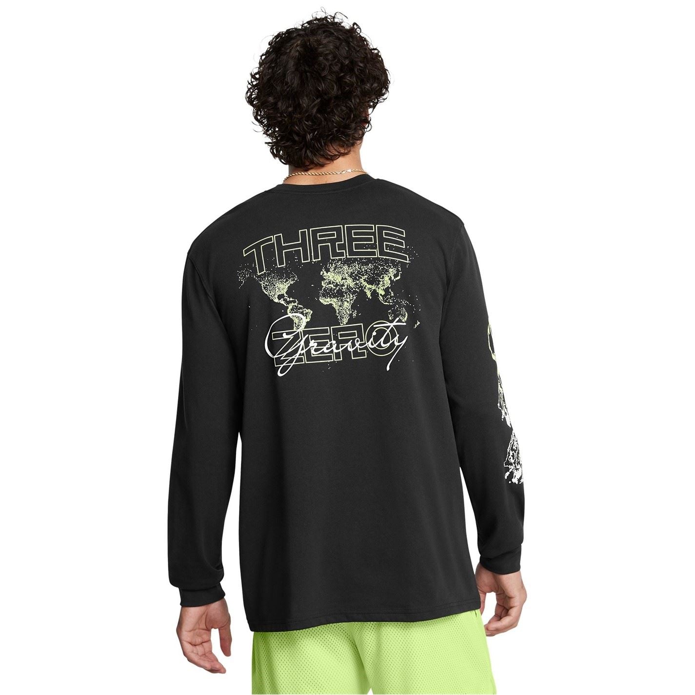 Under Armour Curry Verbiage Heavyweight Long Sleeve T-Shirt Adults