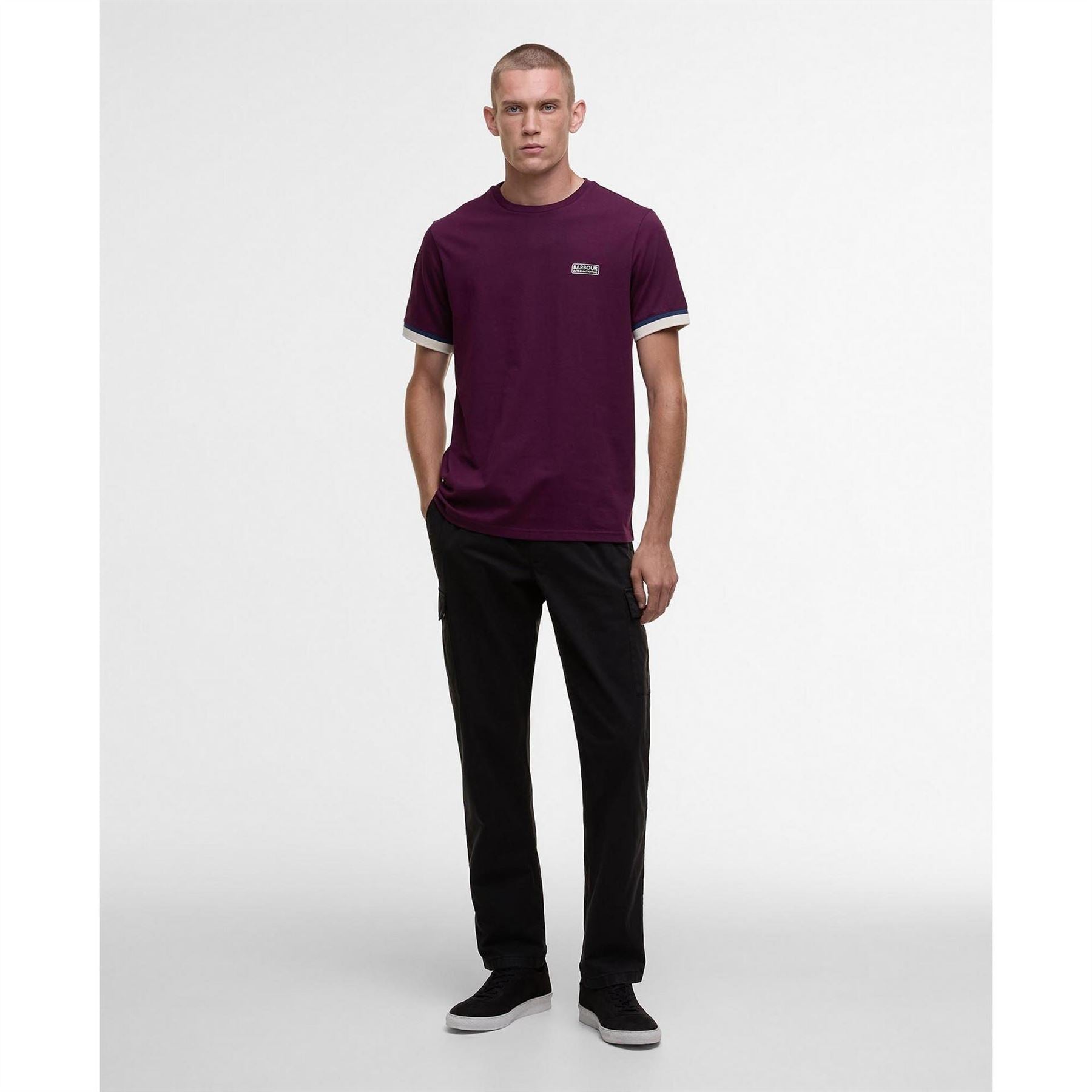 Barbour International Tipped T-Shirt