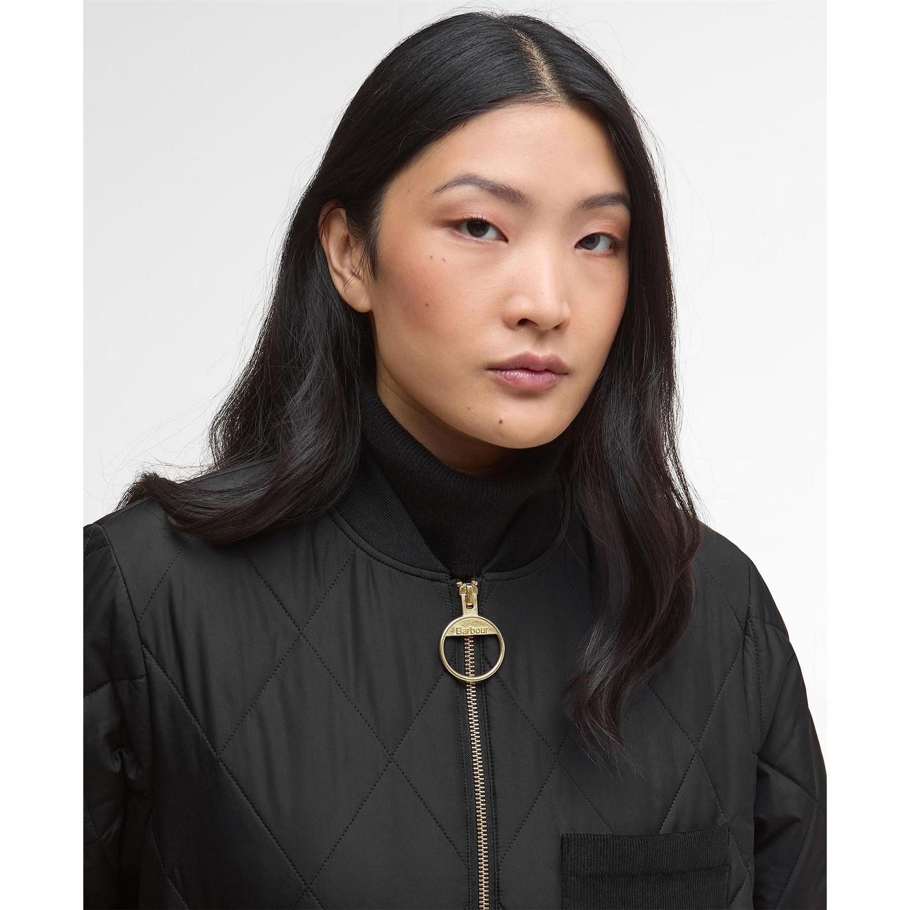 Barbour Leonie Long Sleeve Full Zip Quilted Jacket