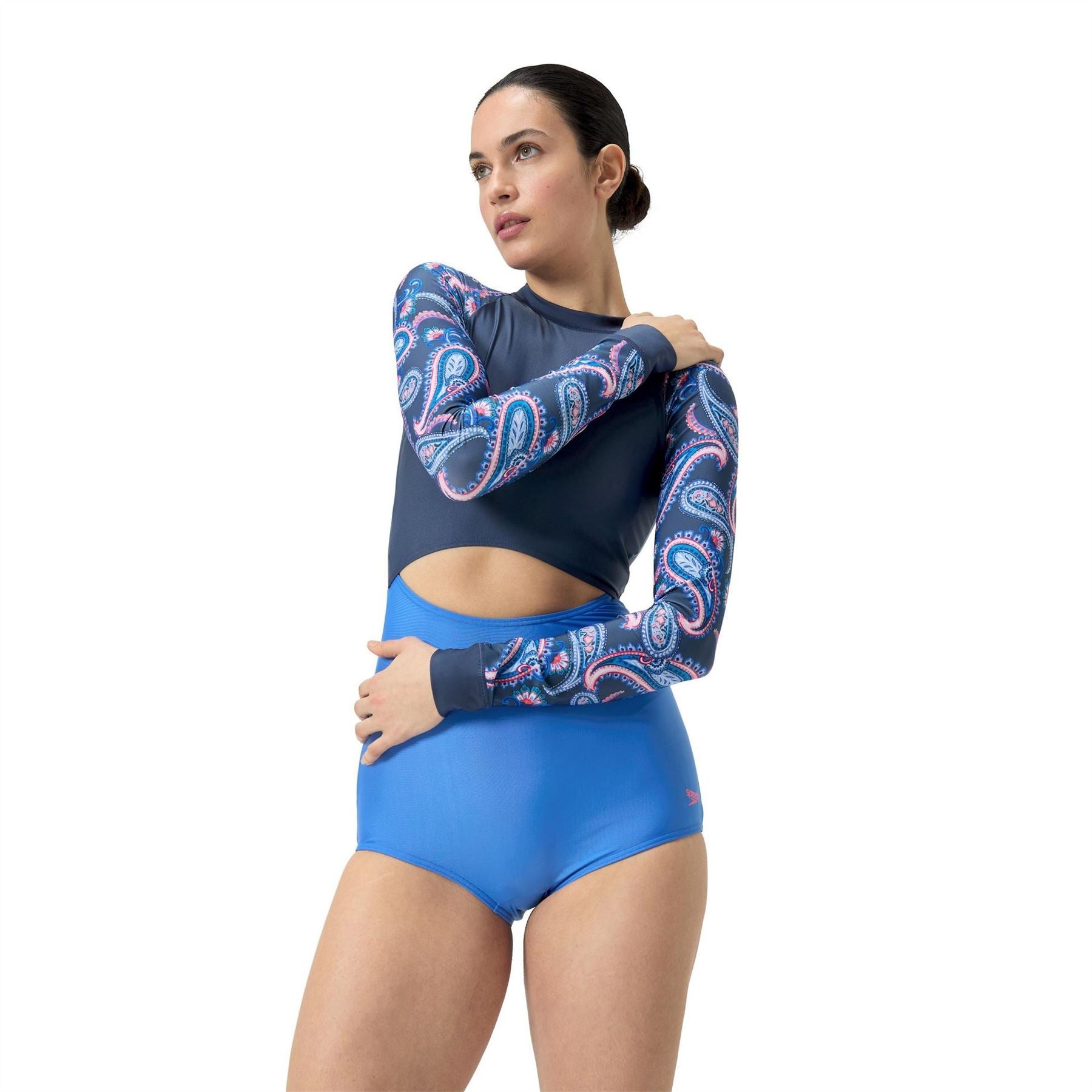Speedo Womens Long Sleeve Swimsuit