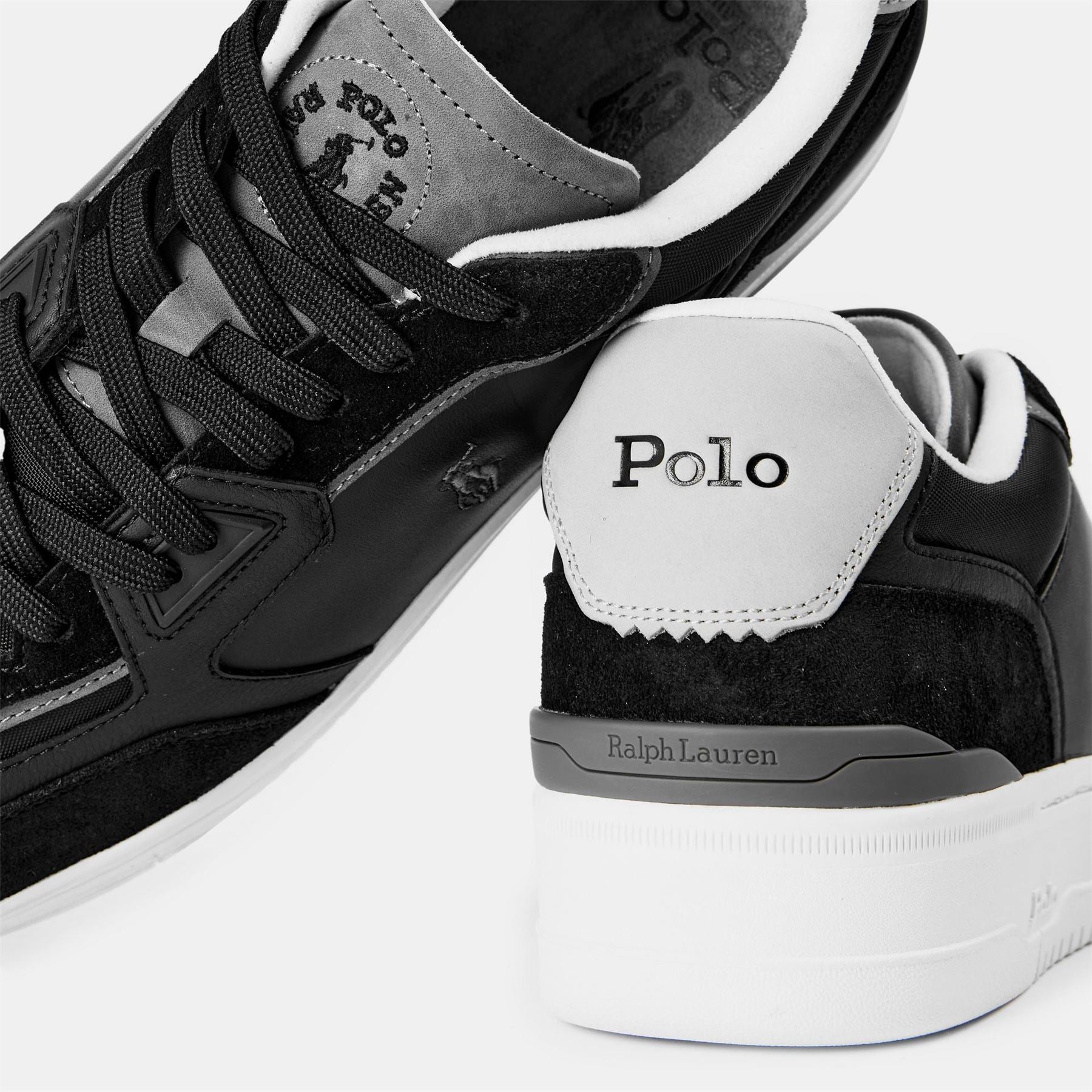 Polo Ralph Lauren Open Master Lace-Up Low Top Sneakers