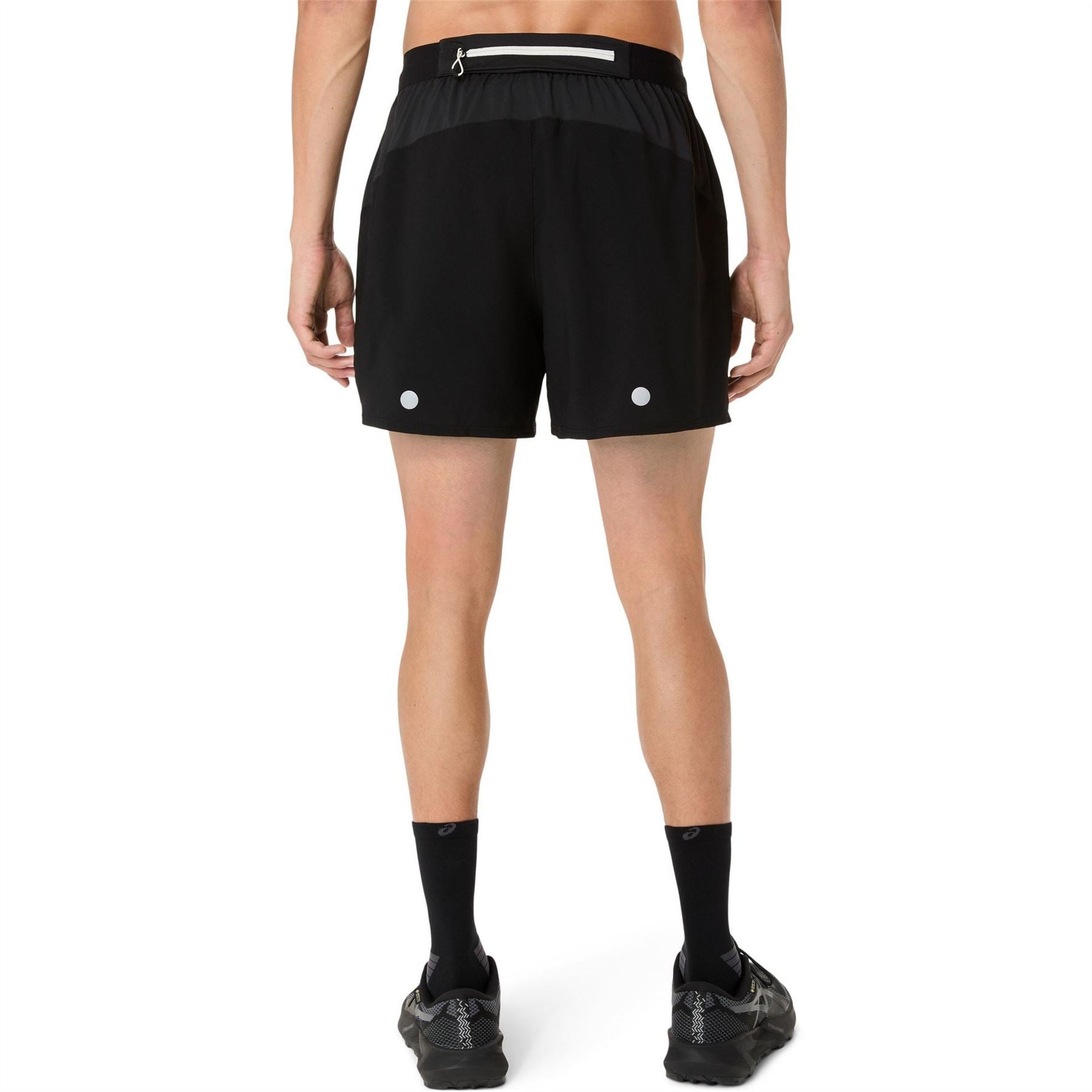 Asics Mens All Over Print 5in Short Running