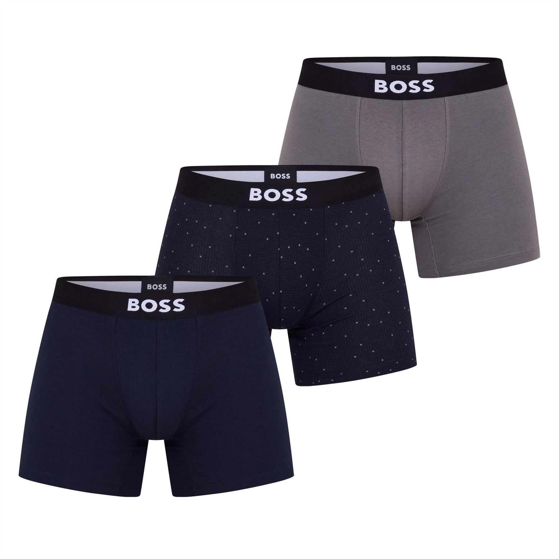 Boss Pack Of Logo Waistband Boxer Briefs