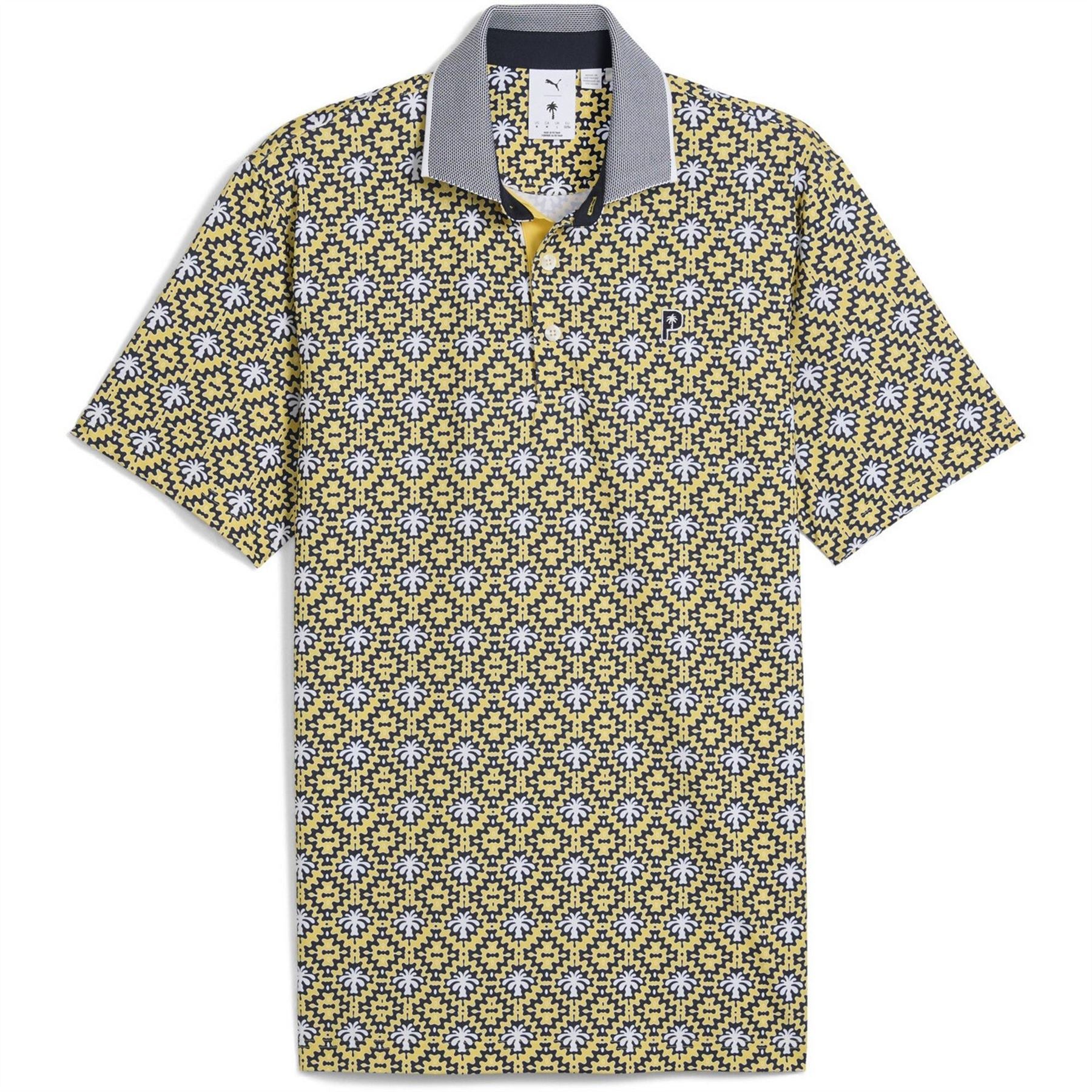 Puma Tile Short Sleeve Performance Polo Shirt