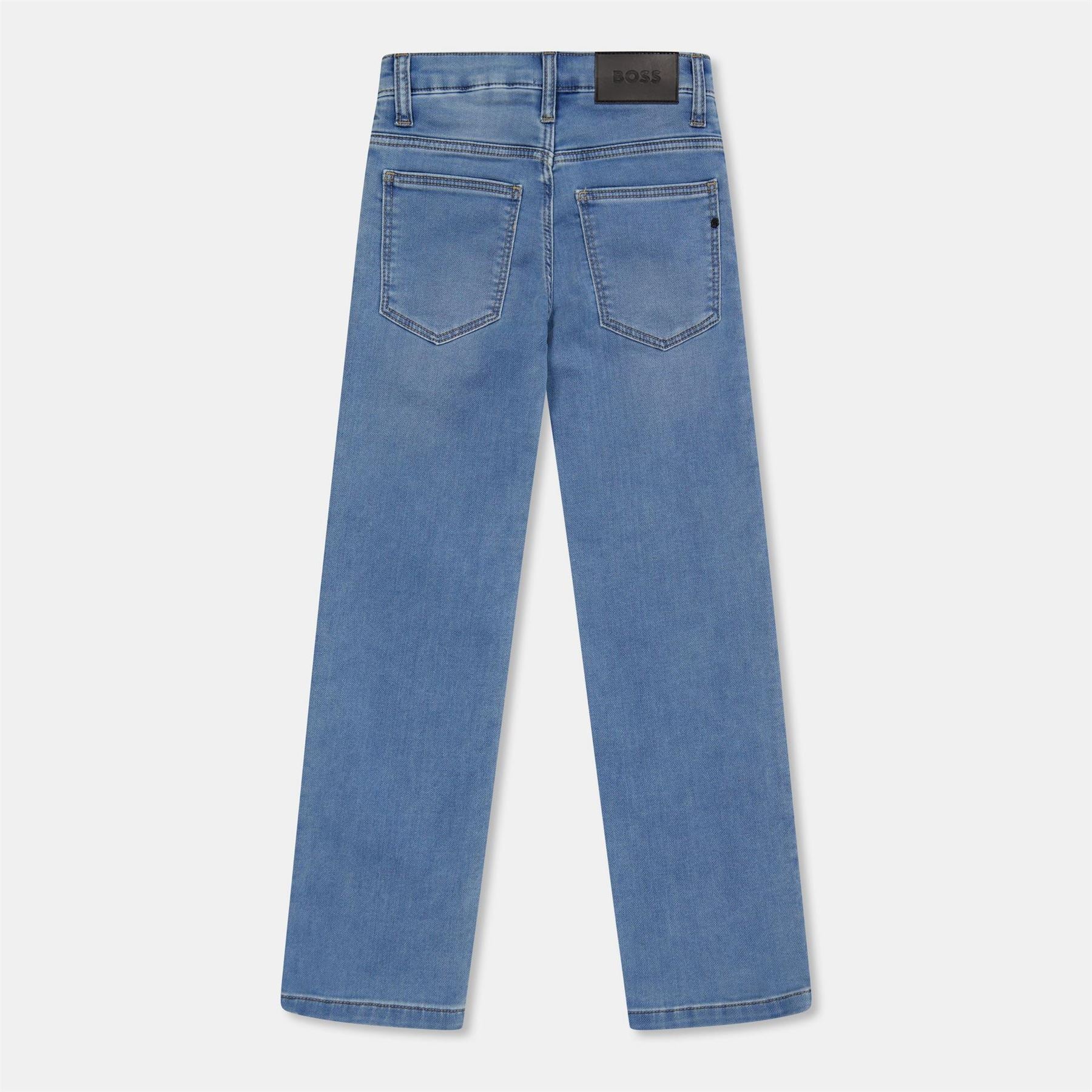 Boss Durable Denim Straight Leg Jeans