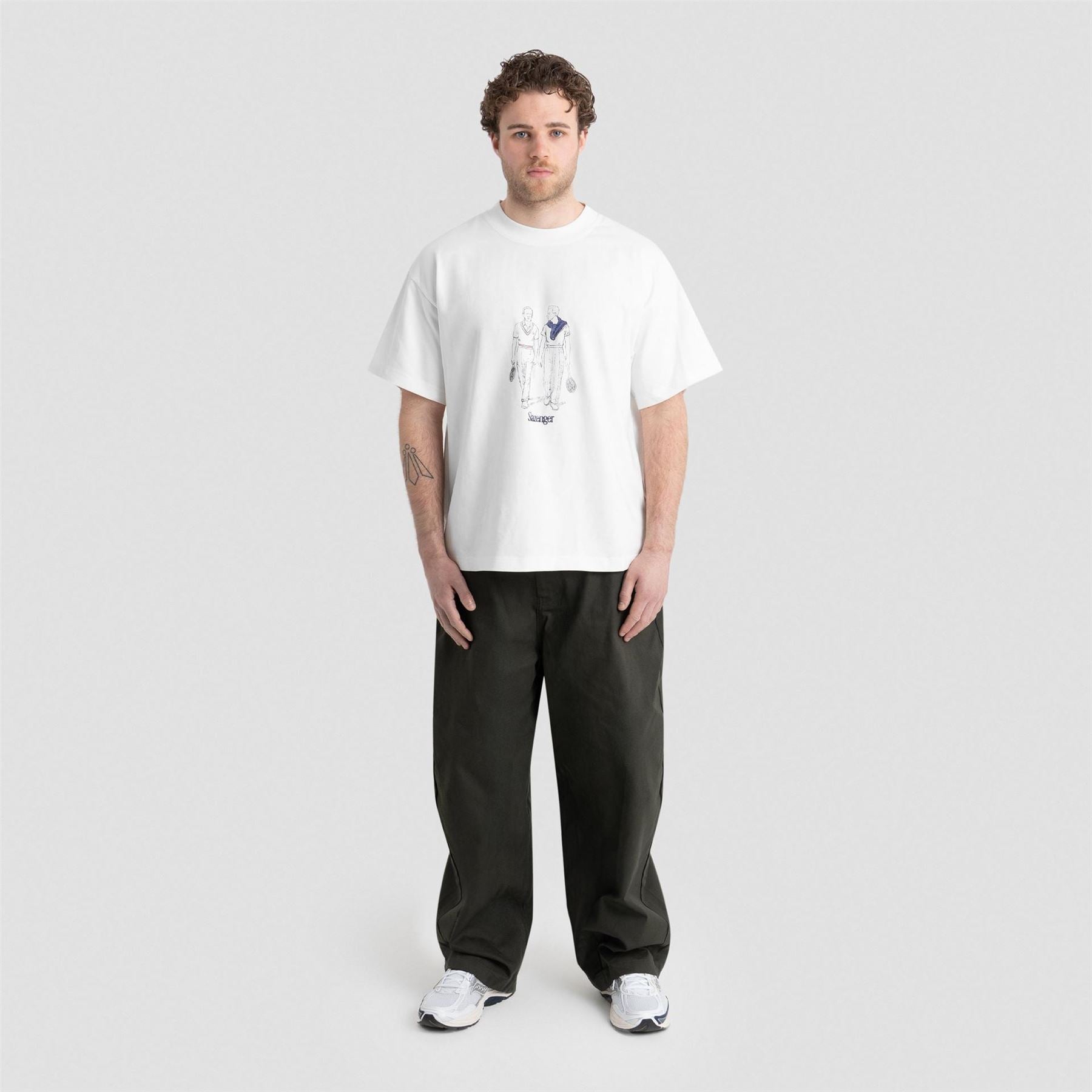 Slazenger Off Court Warm Down T Shirt