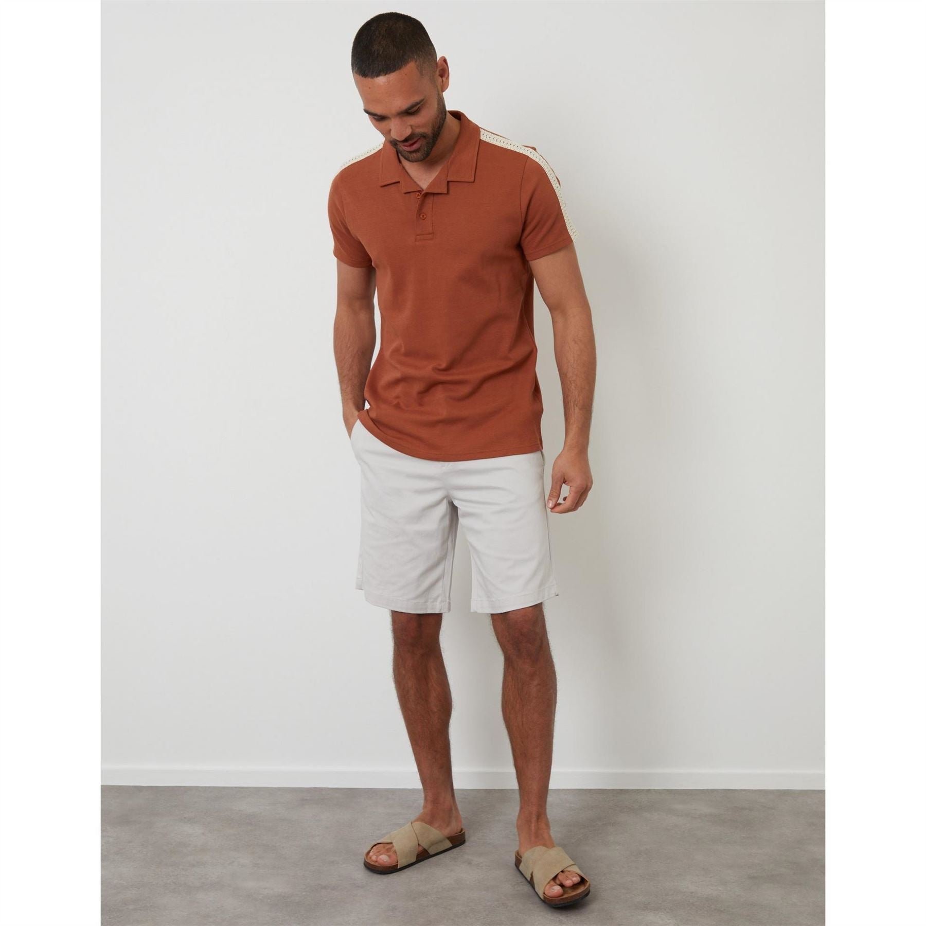 Threadbare Kirkby Regular Fit Short Sleeve Shirt