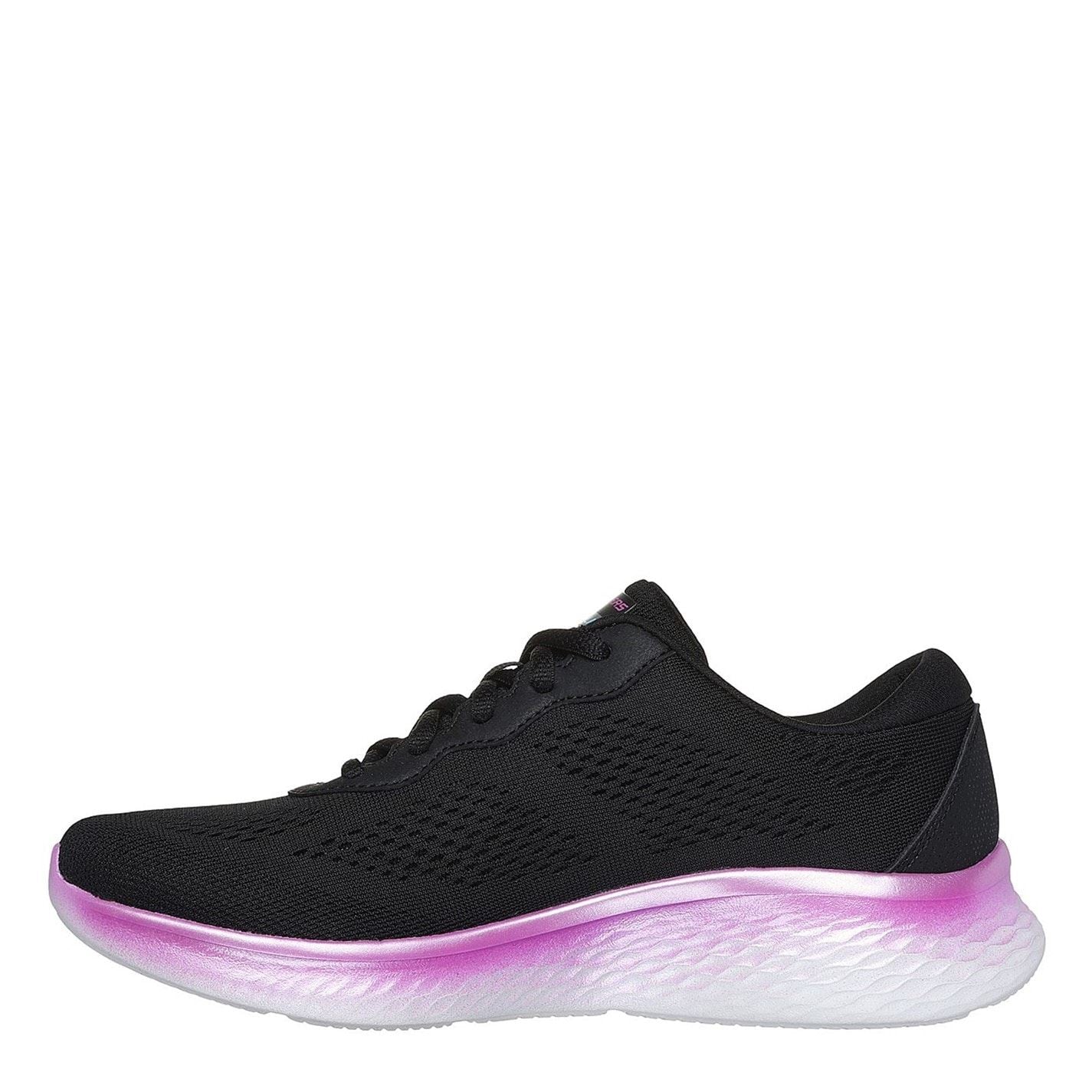 Skechers Womens Engineered Mesh Lace Up W Iridesce Low Top Trainers