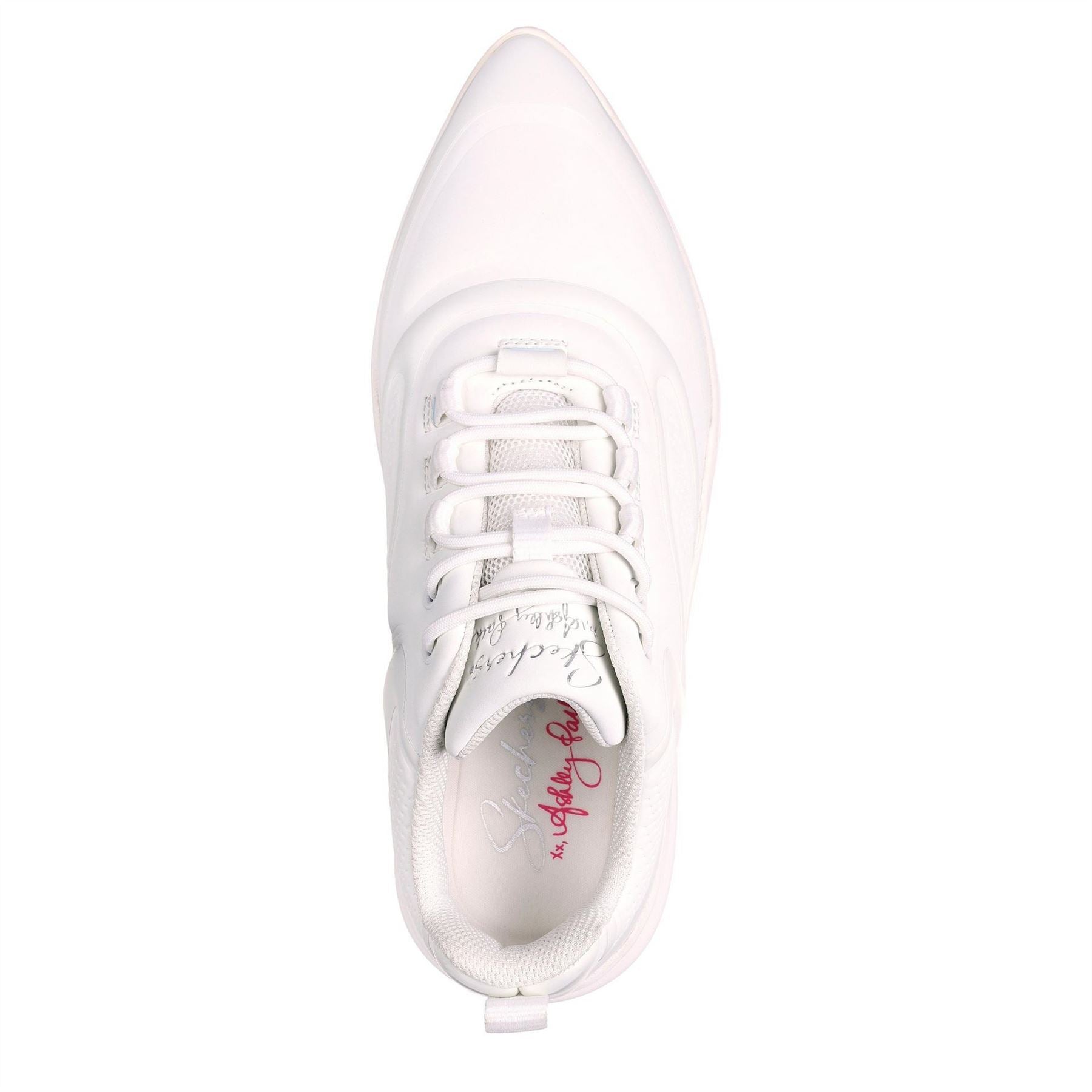 Skechers Womens Hot Melt Embossed Neoprene Low Top Trainers