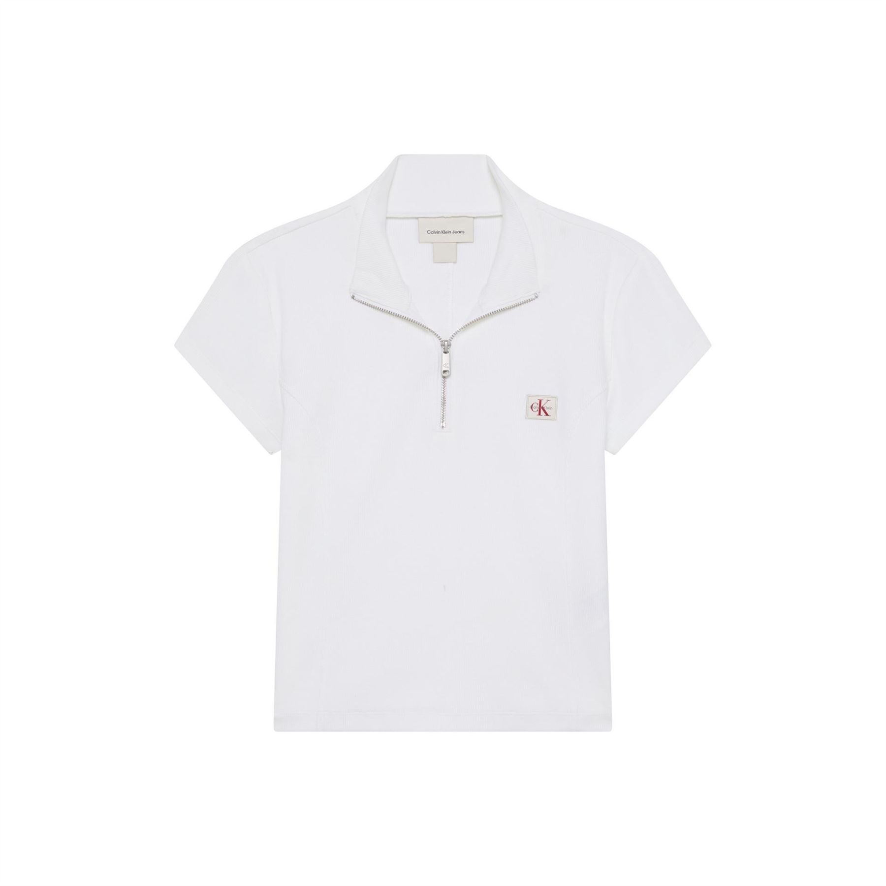 Calvin Klein Jeans Knitted Short Sleeve Polo Shirt