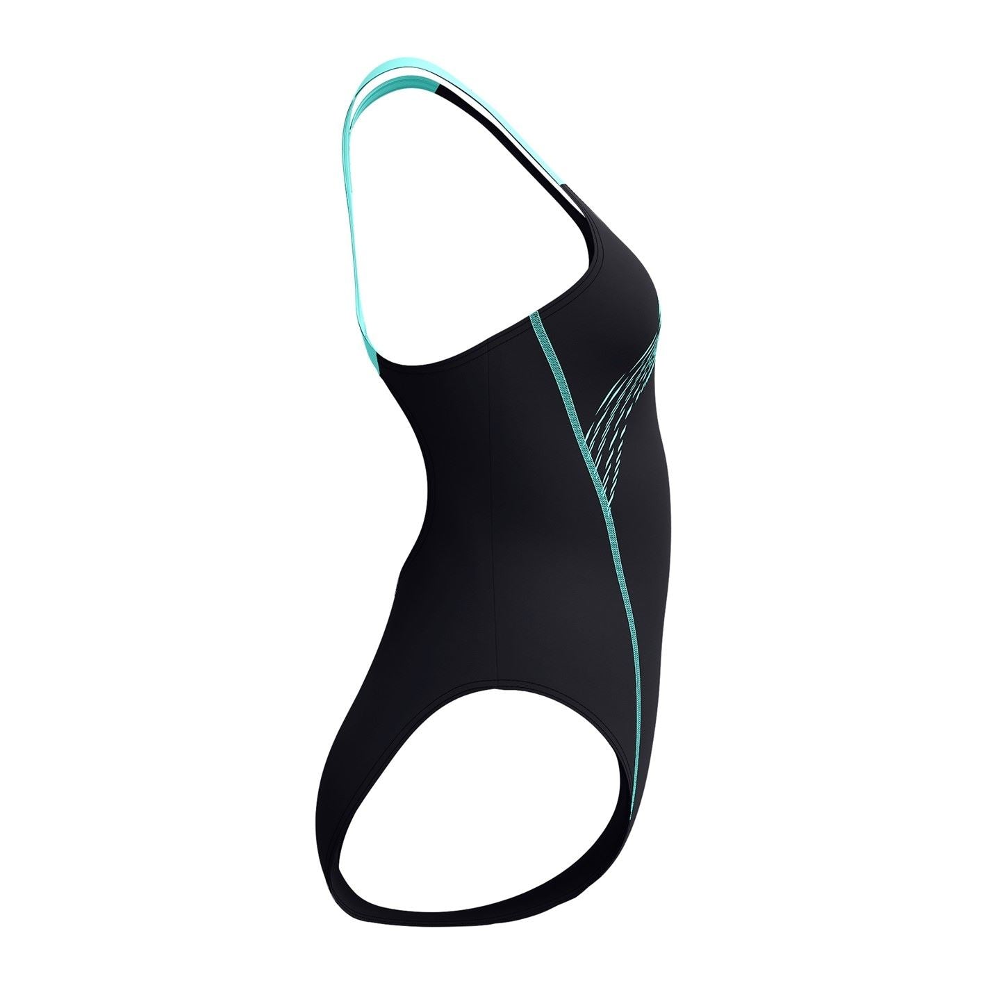 Speedo Medley Logo Muscle Back One-Piece Swimsuit