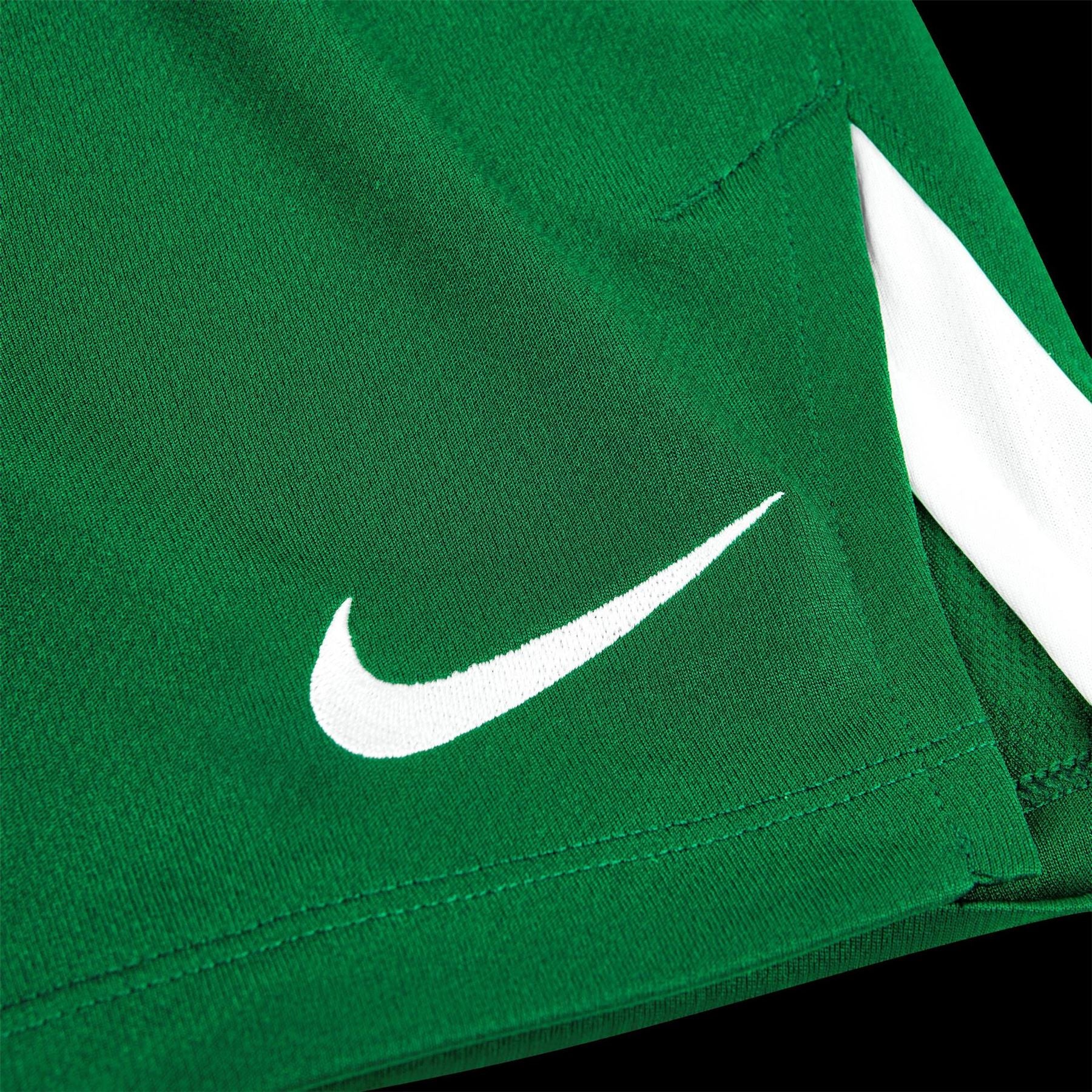 Nike Solid Patterned Soccer Shorts with Elasticated Waistband