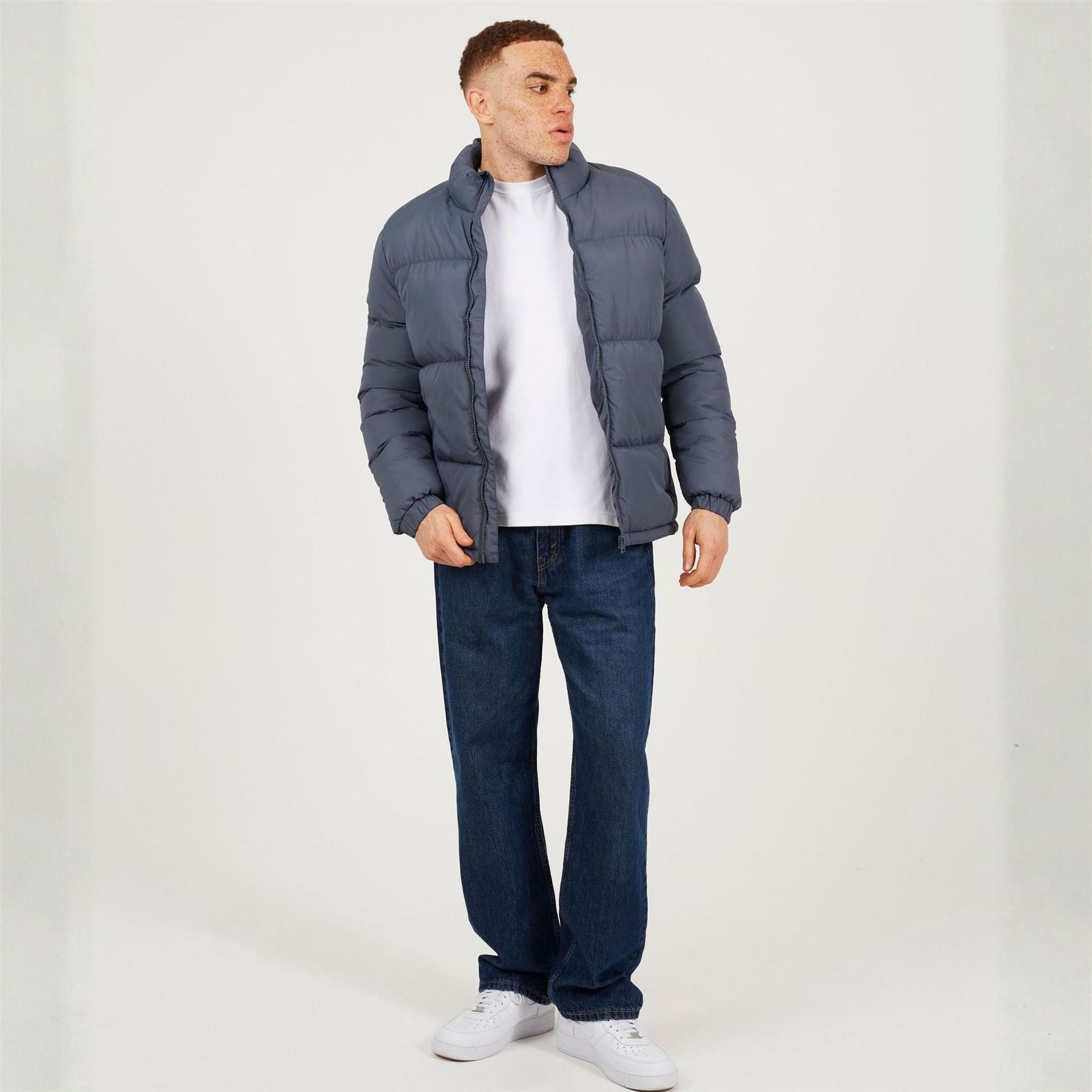 Brave Soul Padded Medium Puffer Jacket