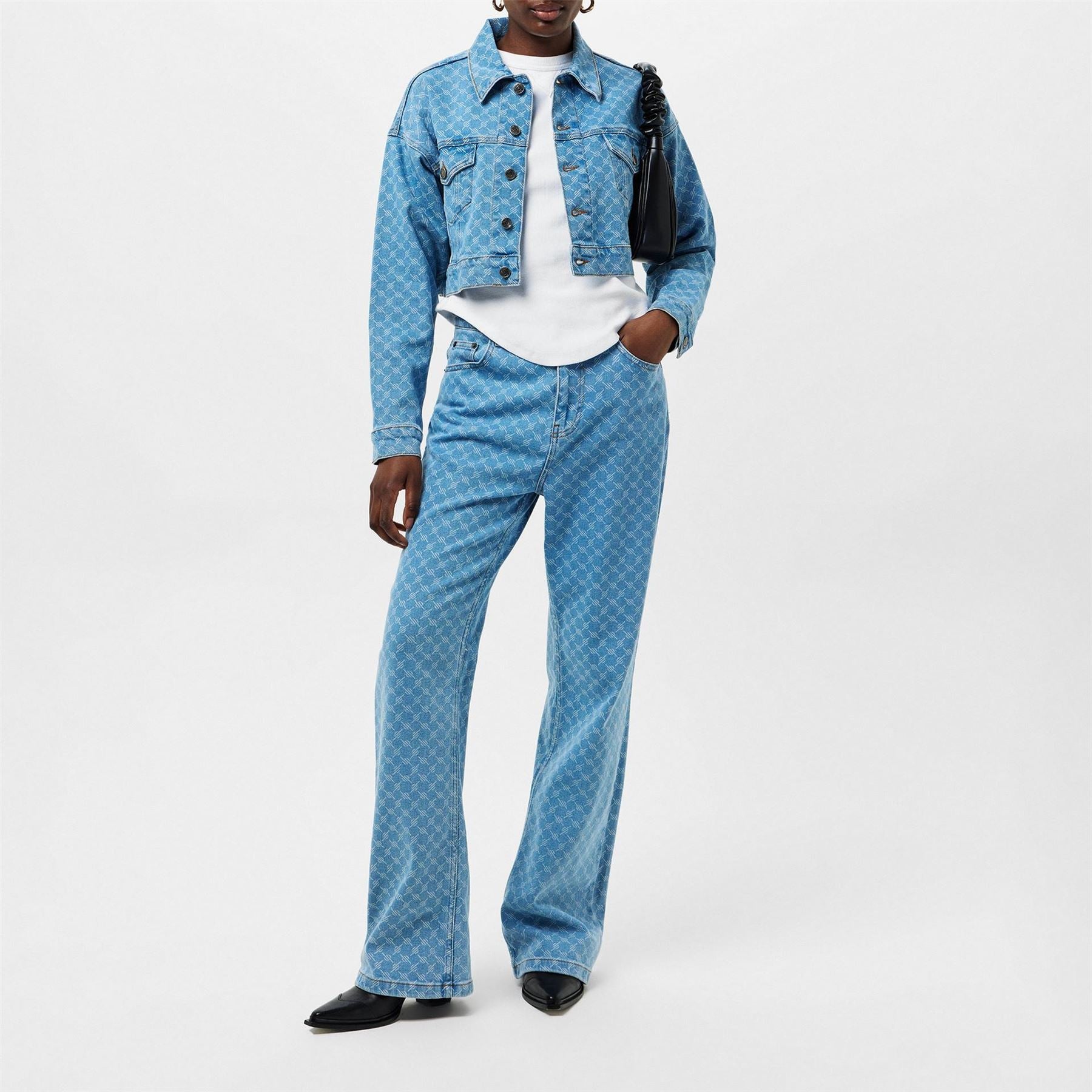 Daily Paper Monogram Straight Leg Jeans