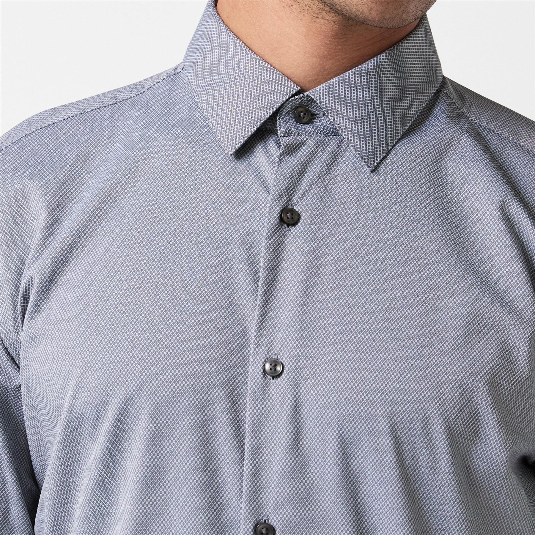 Boss Hbb Phank S Kentc1 Plain Long Sleeve Shirt